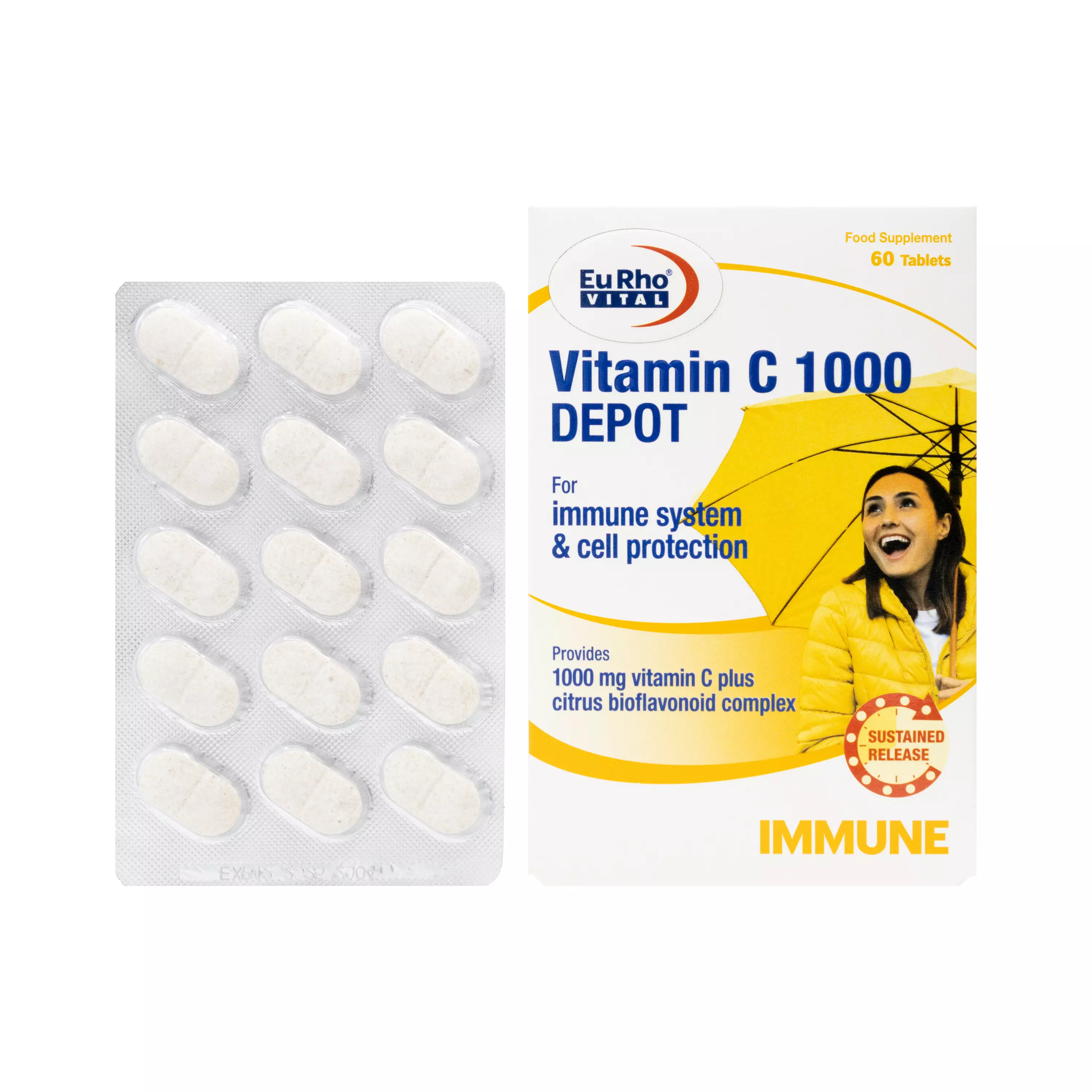 قرص ویتامین ث دپو یورو ویتال