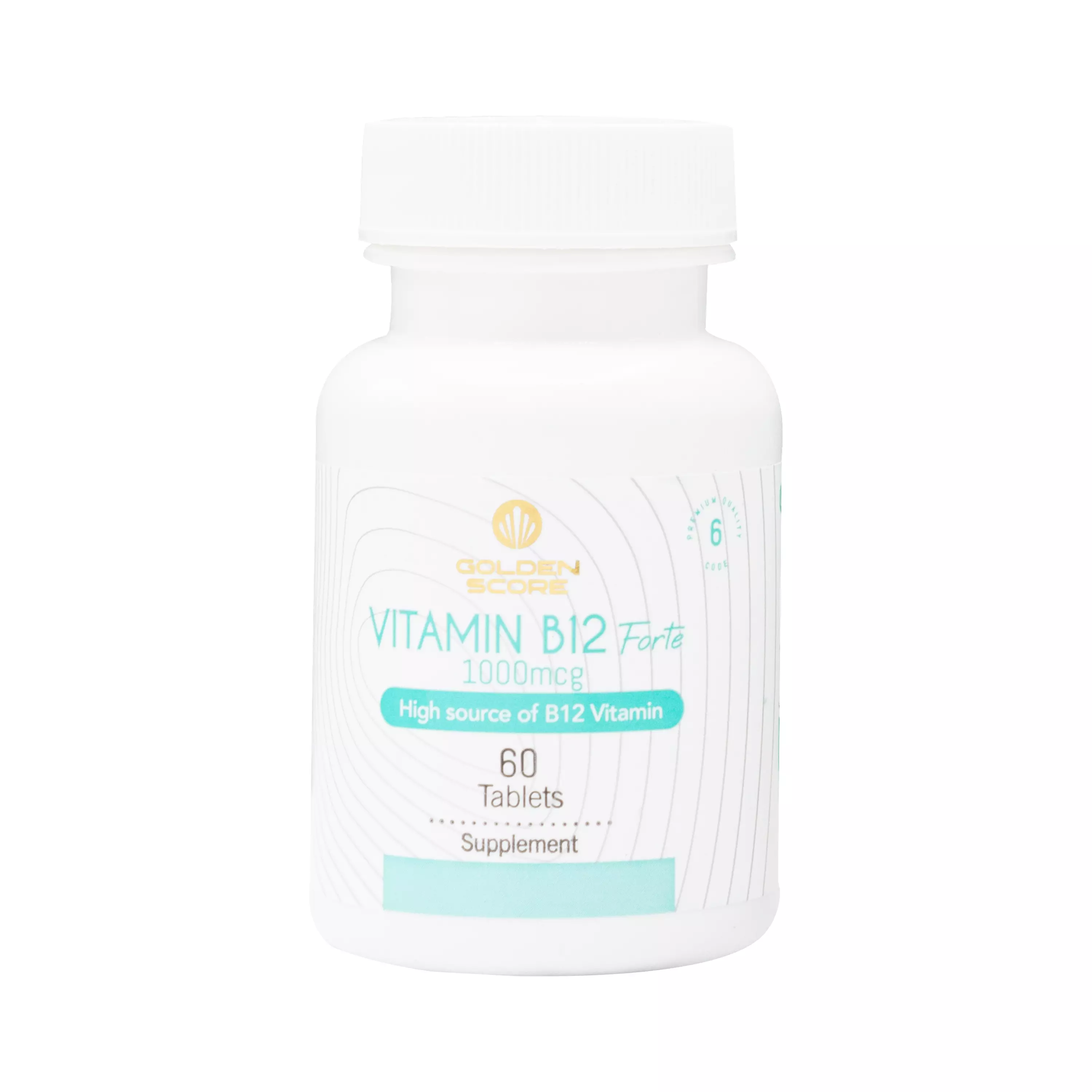 قرص ویتامین ب 12 فورته گلدن اسکور