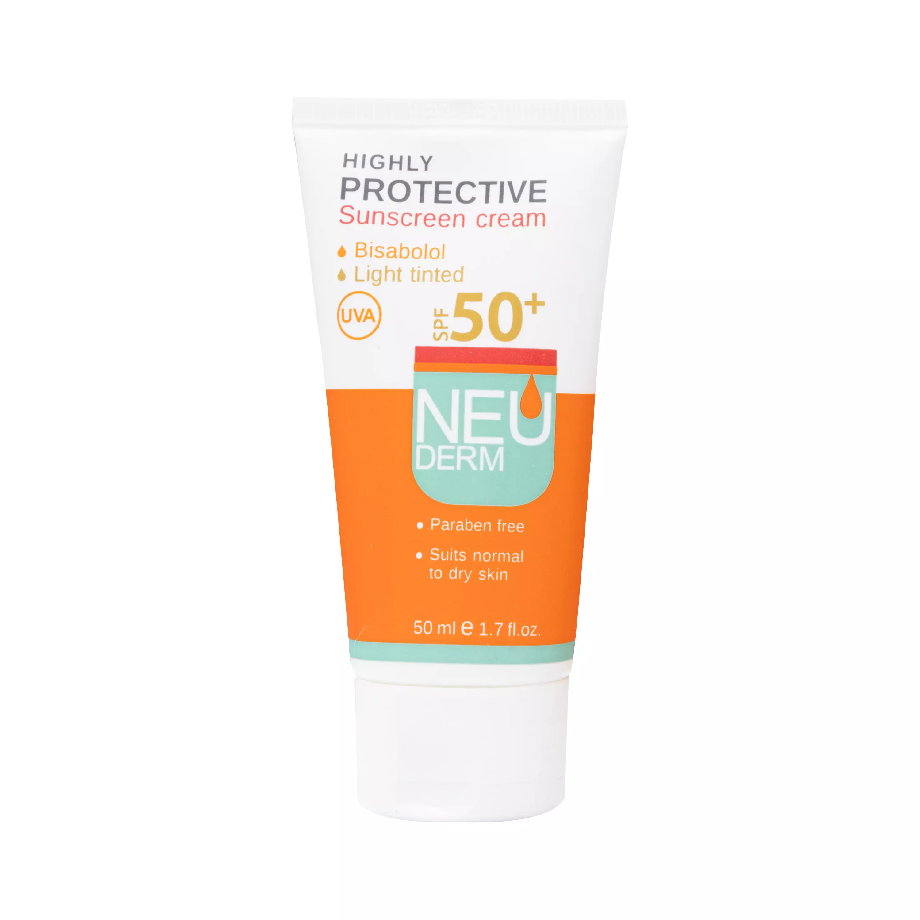 کرم ضد آفتاب spf 50 رنگی روشن نئودرم