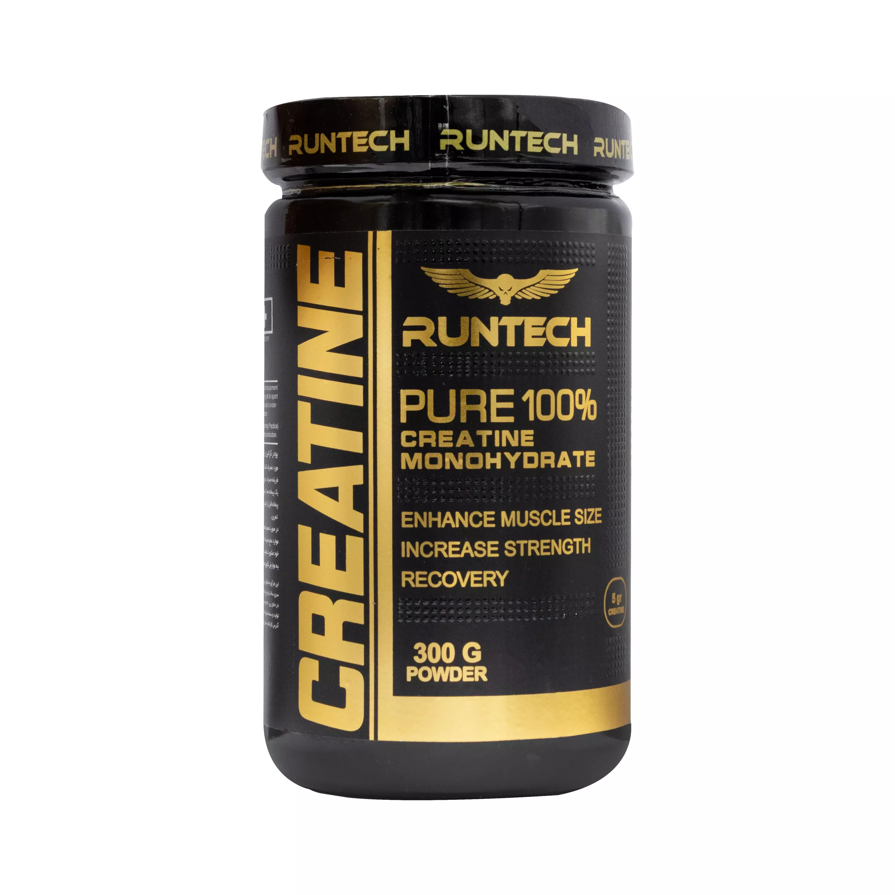 پودر کراتین مونوهیدرات 300 گرمی ران تک