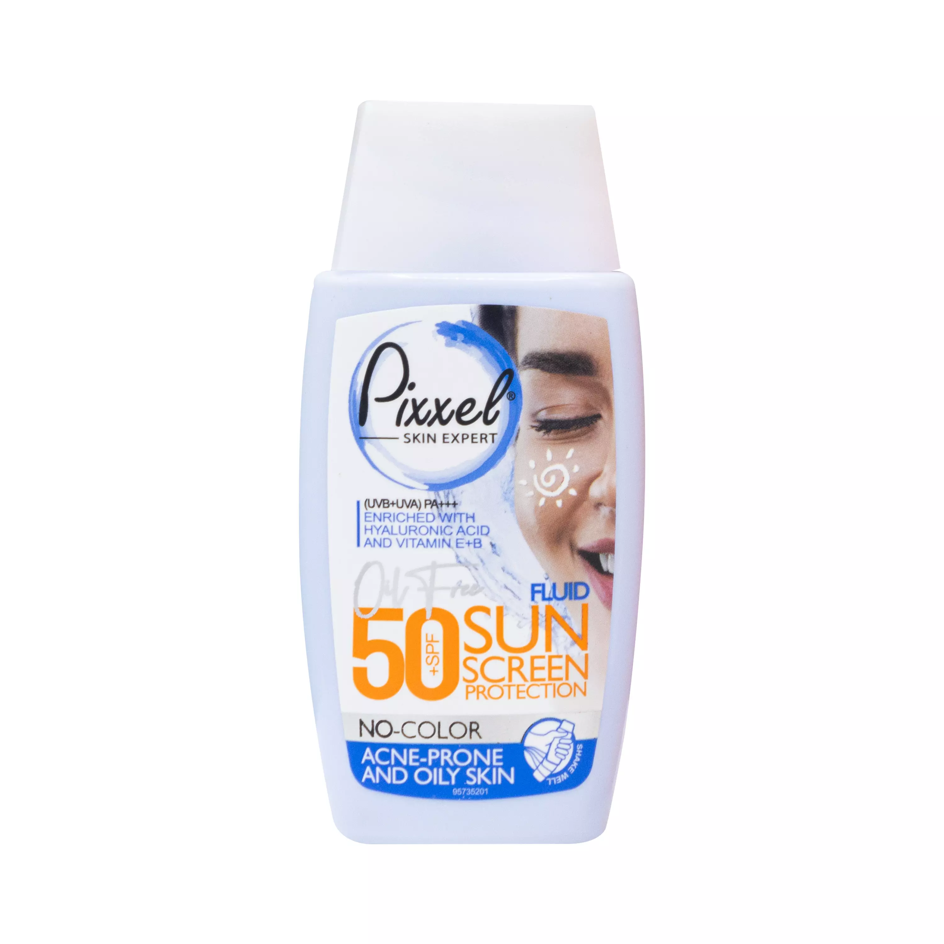 کرم ضد آفتاب SPF50 پوست چرب بی رنگ پیکسل