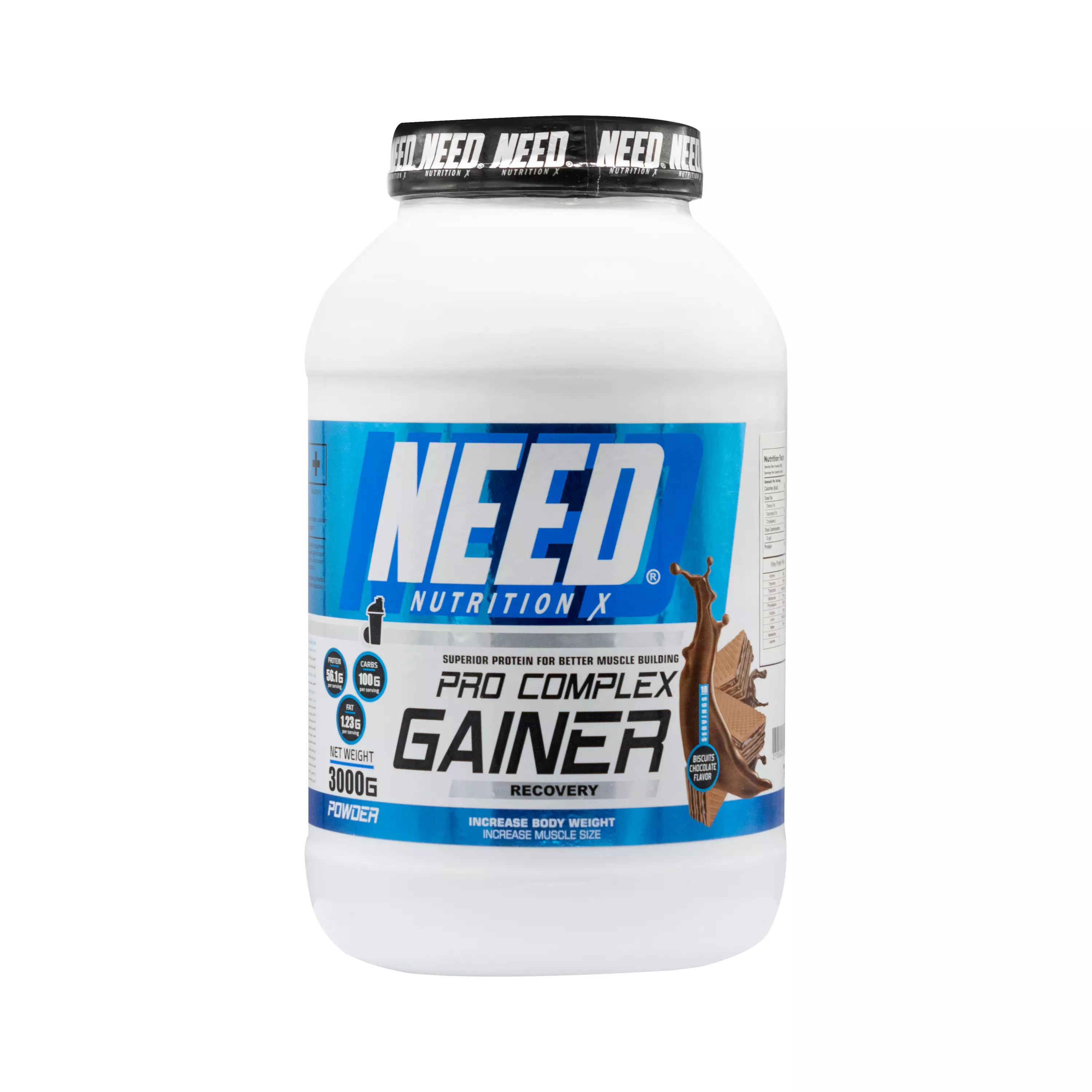 پودر گین بیسکوییت شکلات 3000 گرمی نید نوتریشن