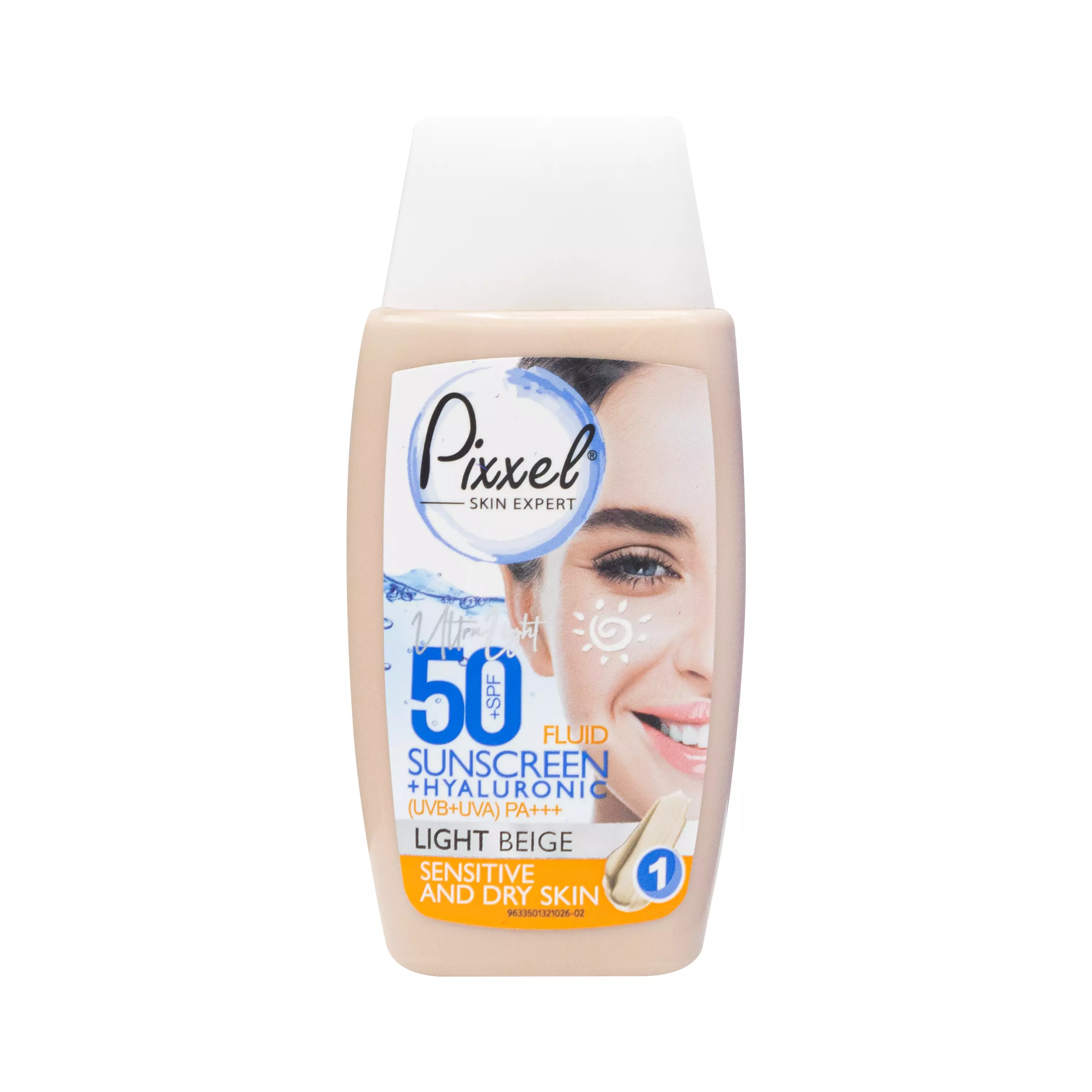 کرم ضد آفتاب SPF50 پوست خشک رنگ بژ روشن پیکسل