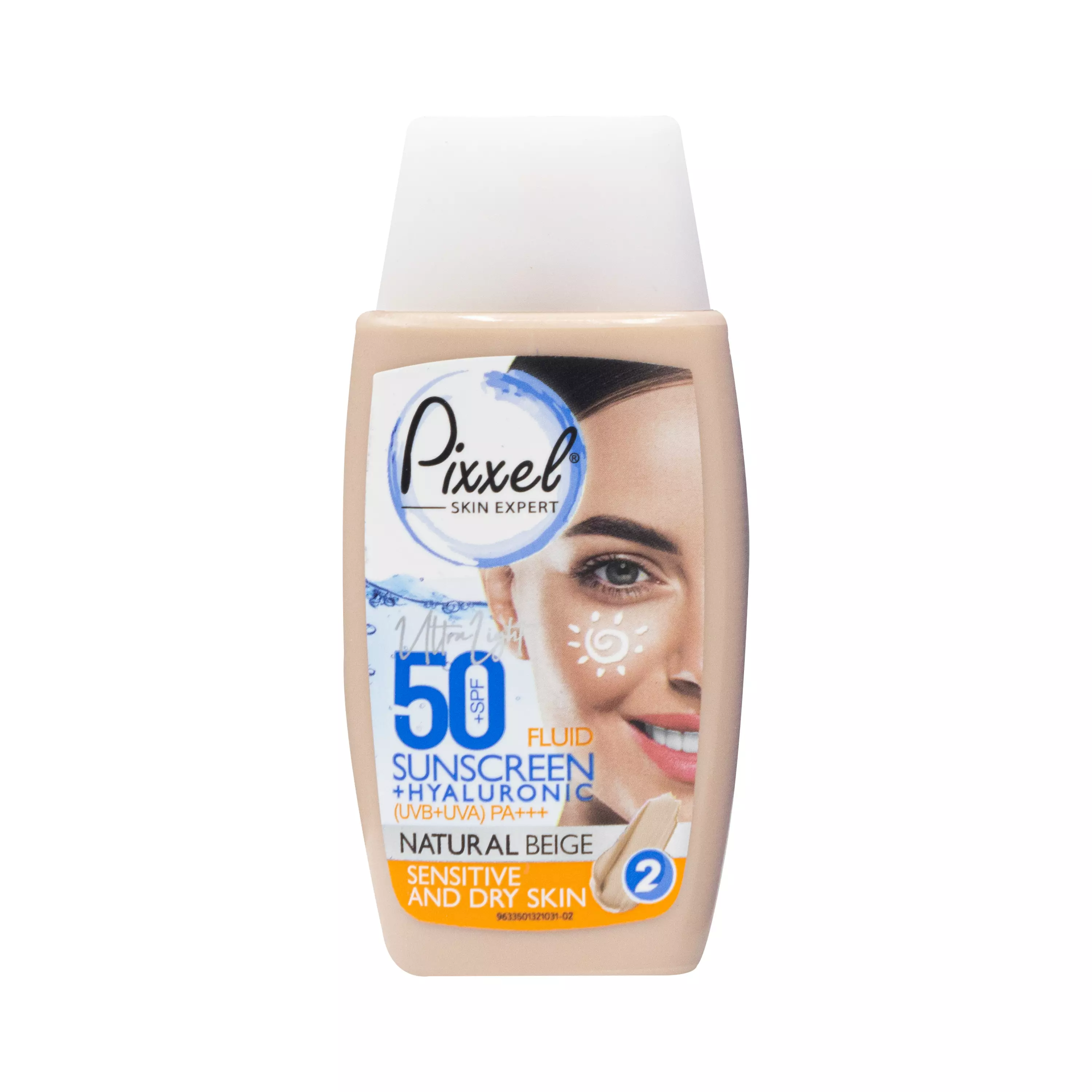 کرم ضد آفتاب SPF50 پوست خشک رنگ بژ طبیعی پیکسل