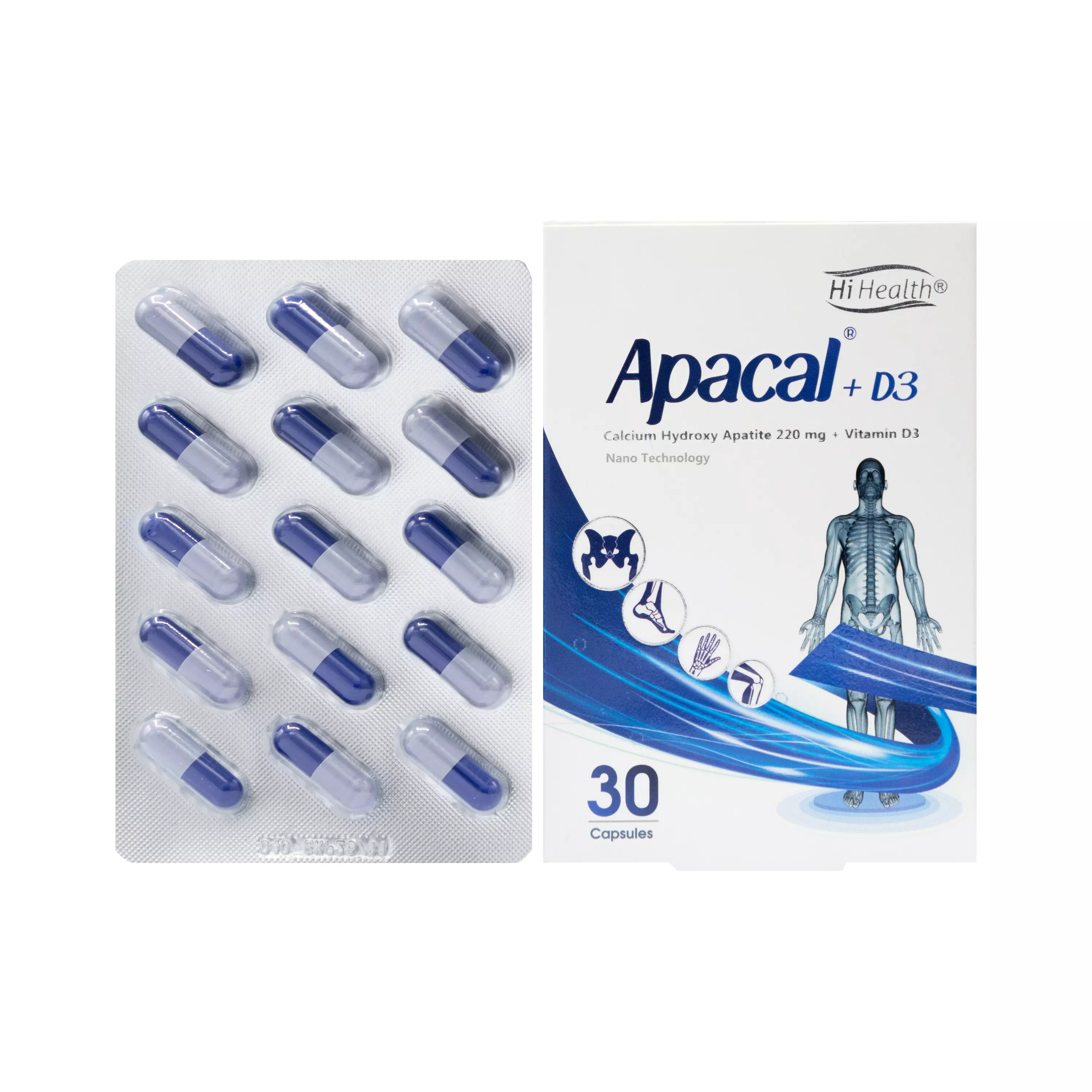 کپسول آپاکل و د3 های هلث