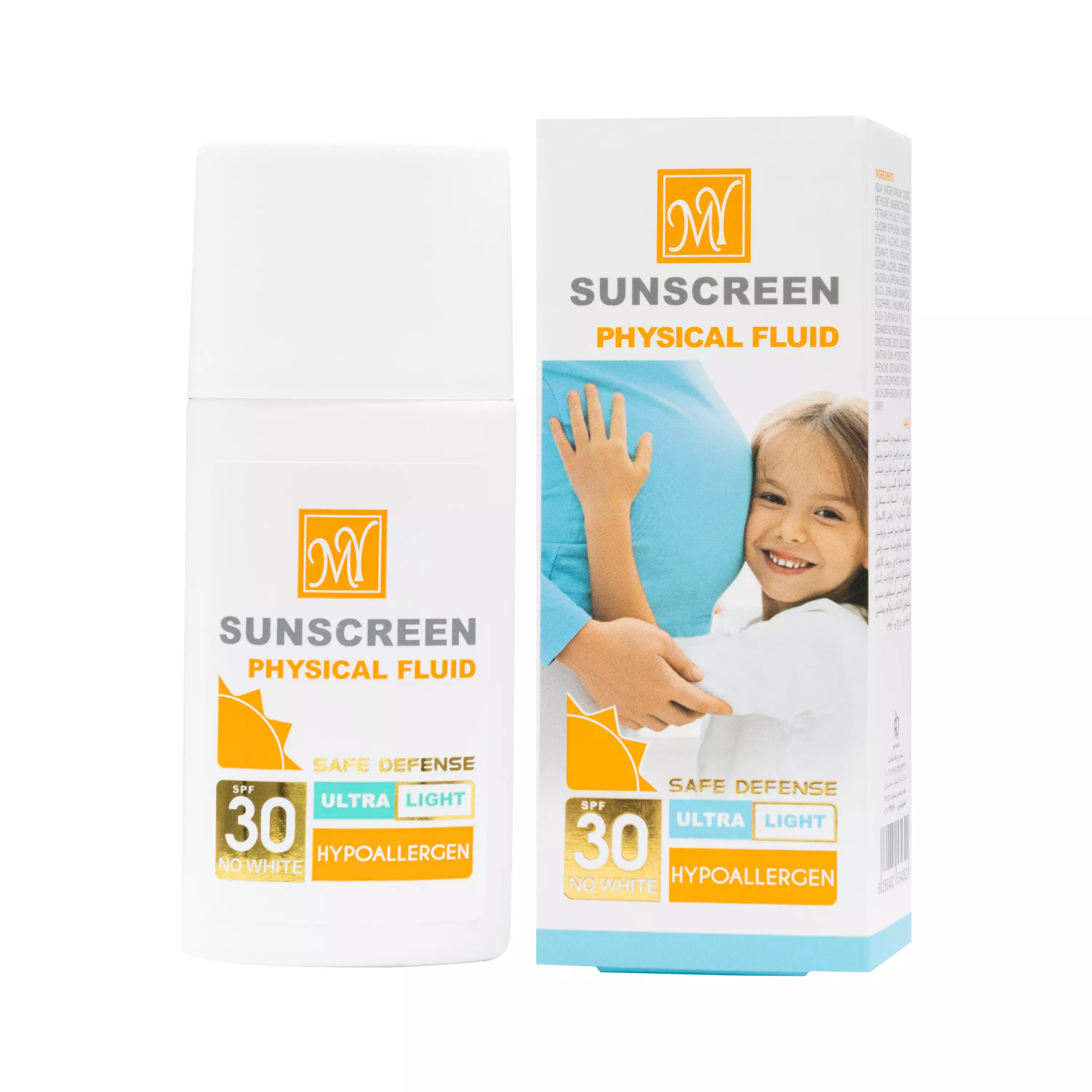 فلوئید ضد آفتاب فیزیکال SPF30 سیف دیفنس مای