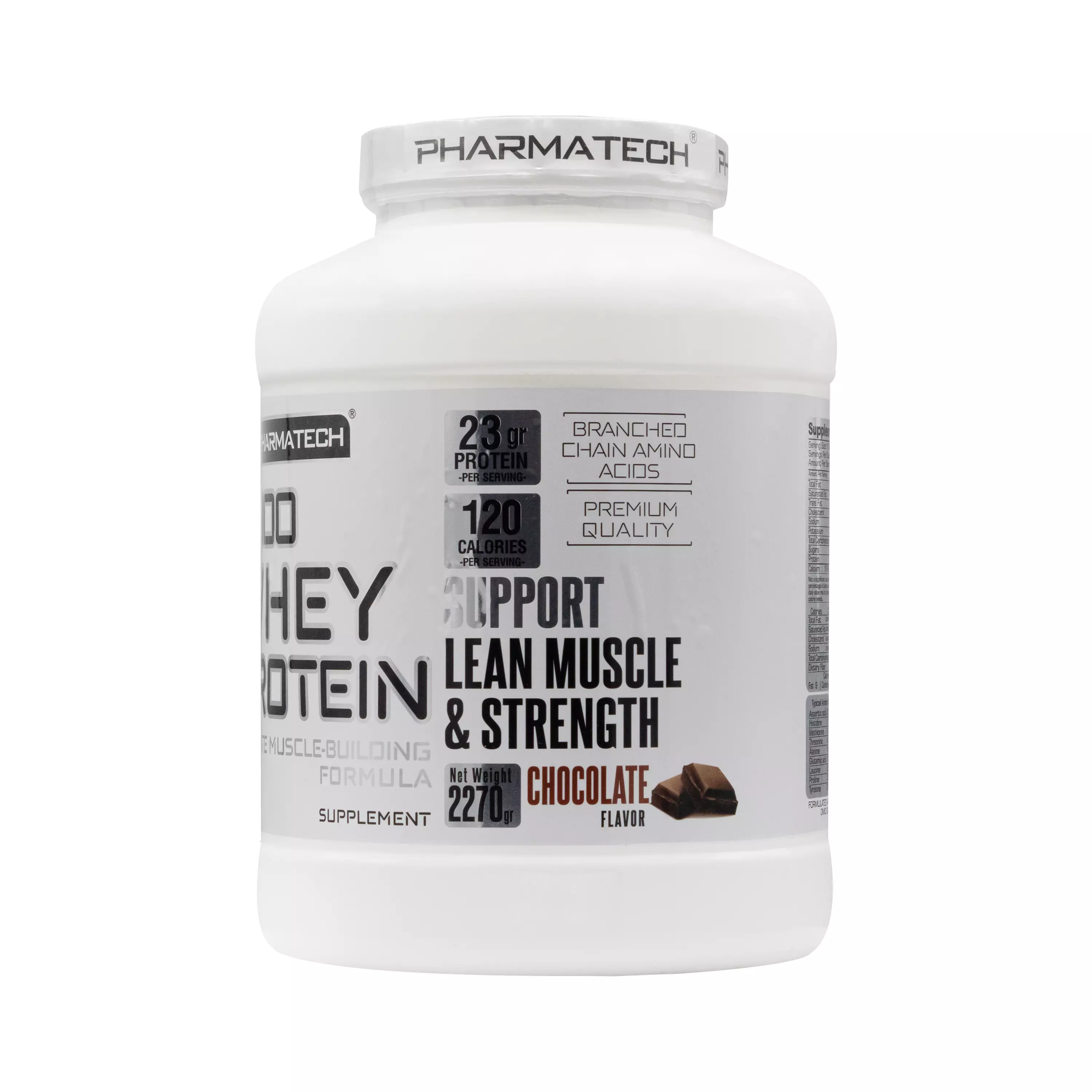 پودر پروتئین وی شکلاتی 2270 گرمی فارماتک