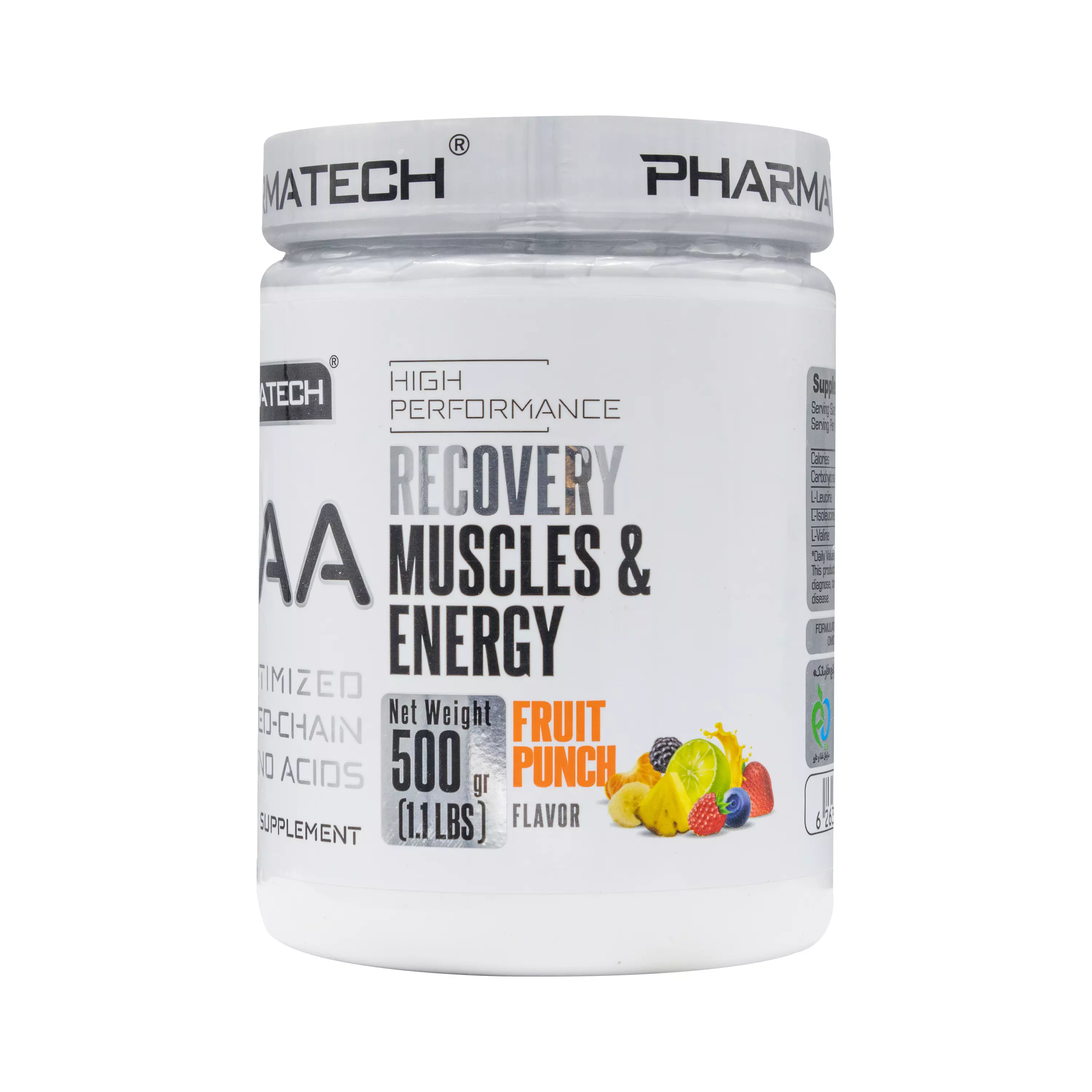 پودر بی سی ای ای طعم فروت پانچ 500 گرمی فارماتک