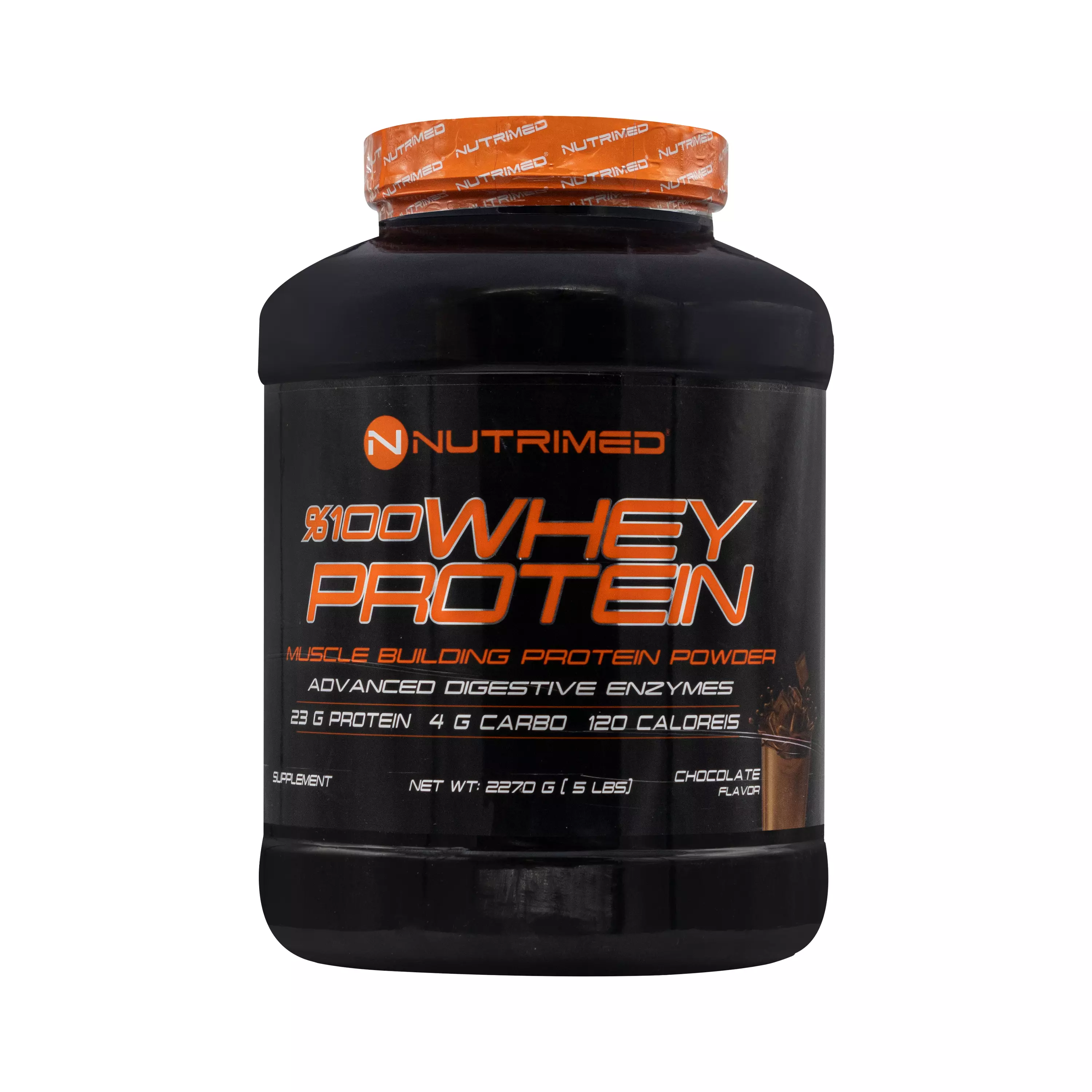 پودر وی پروتئین شکلاتی 2270 گرمی نوتریمد