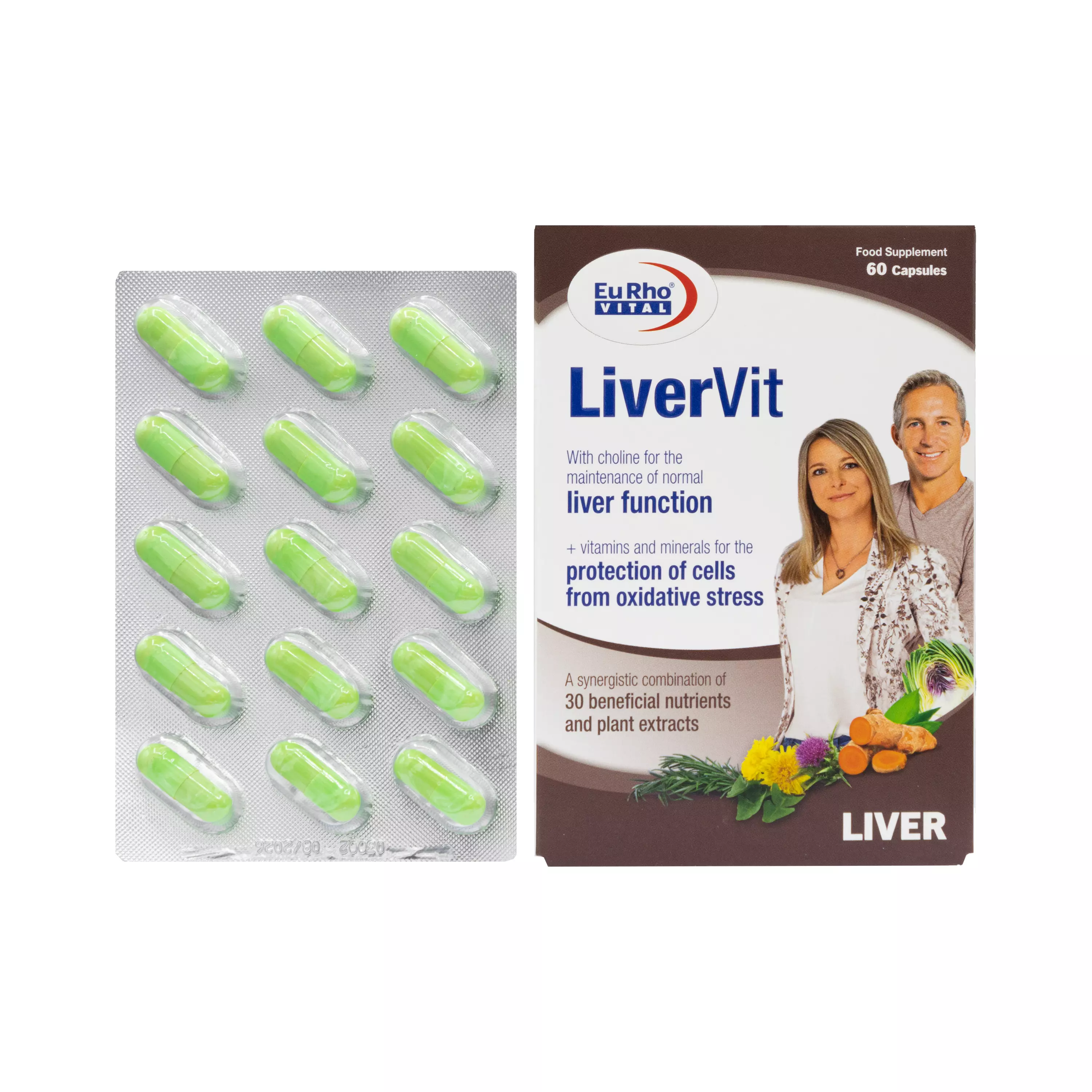 کپسول نرم لیور ویت یورو ویتال