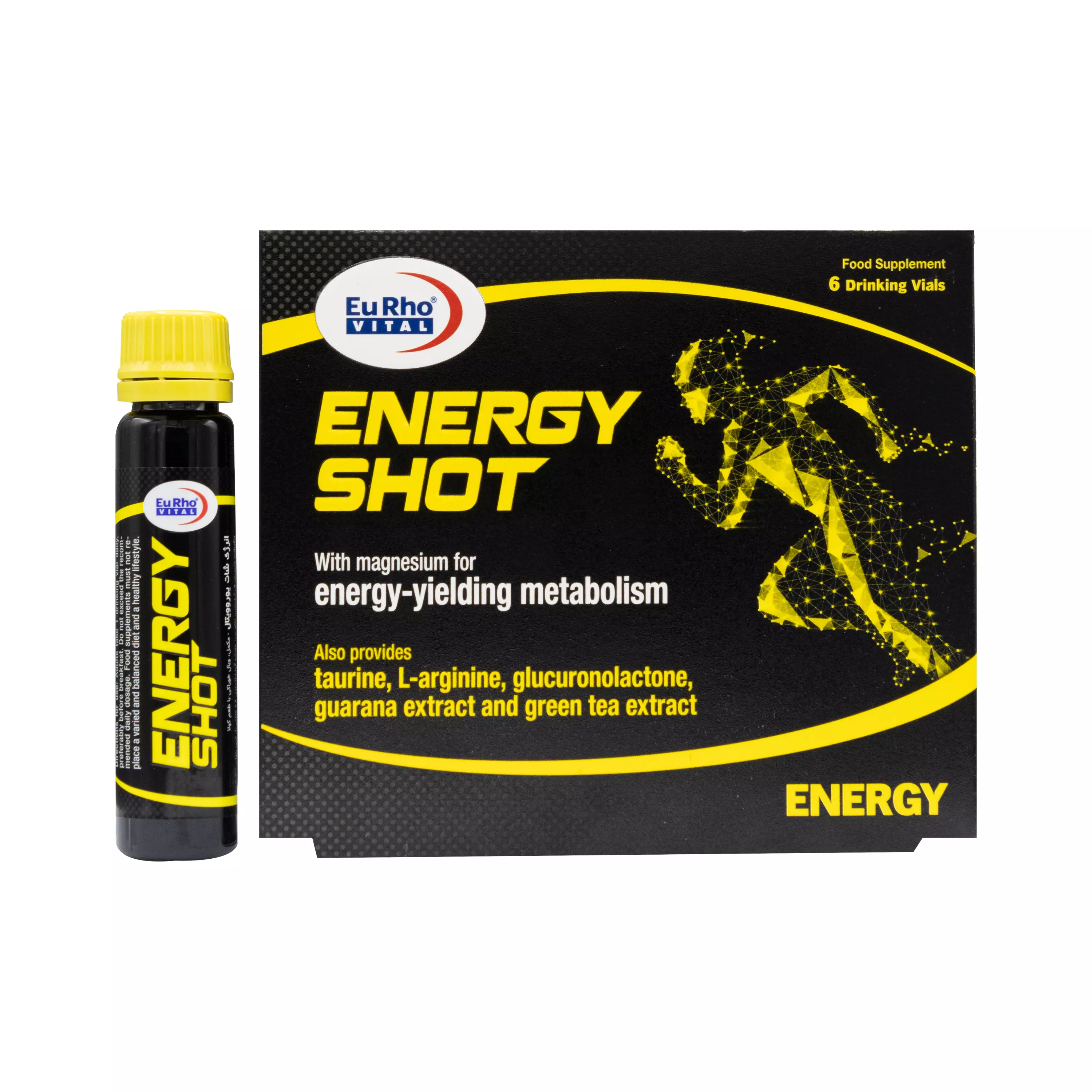 ویال خوراکی انرژی شات یورو ویتال