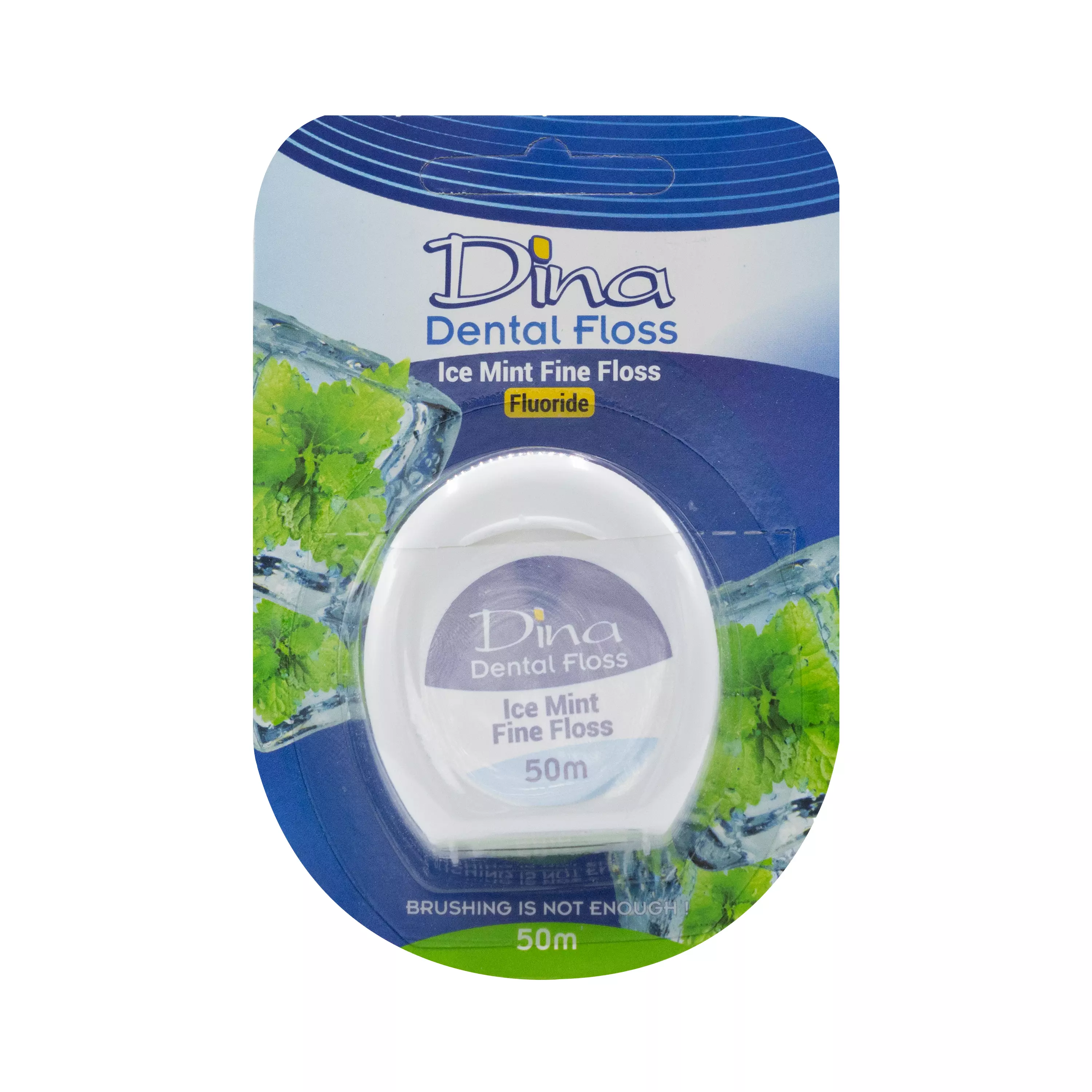 نخ دندان نازک نعناع یخی 50 متری دینا