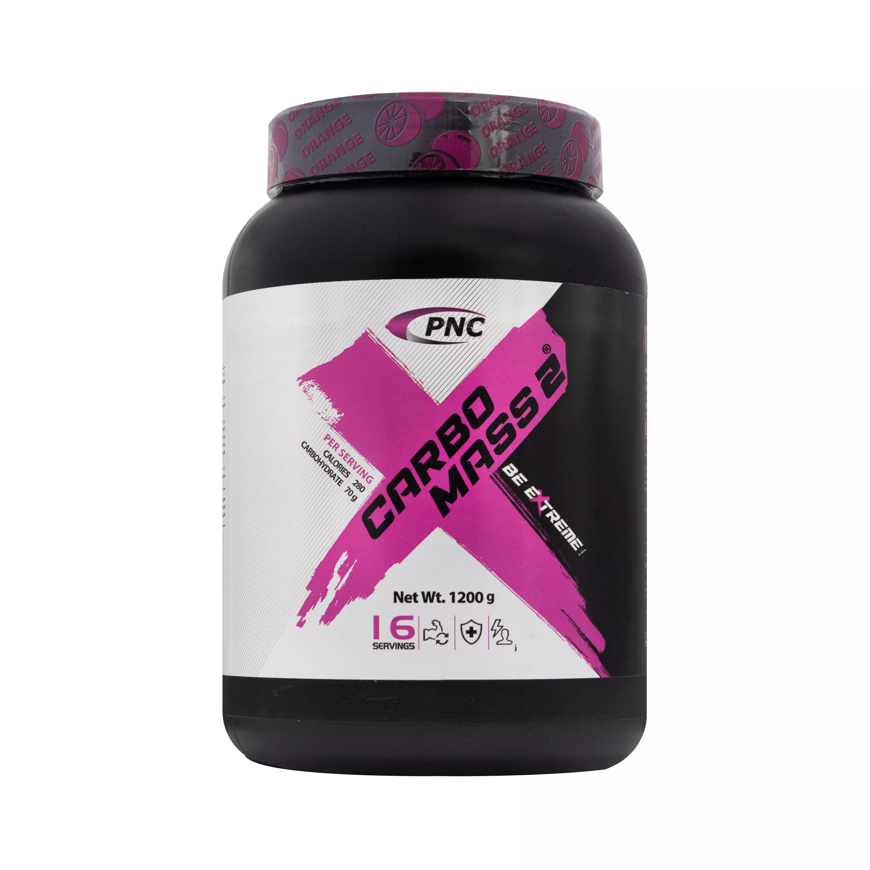 پودر کربو مس 2 پرتقالی 1200 گرمی پی ان سی کارن