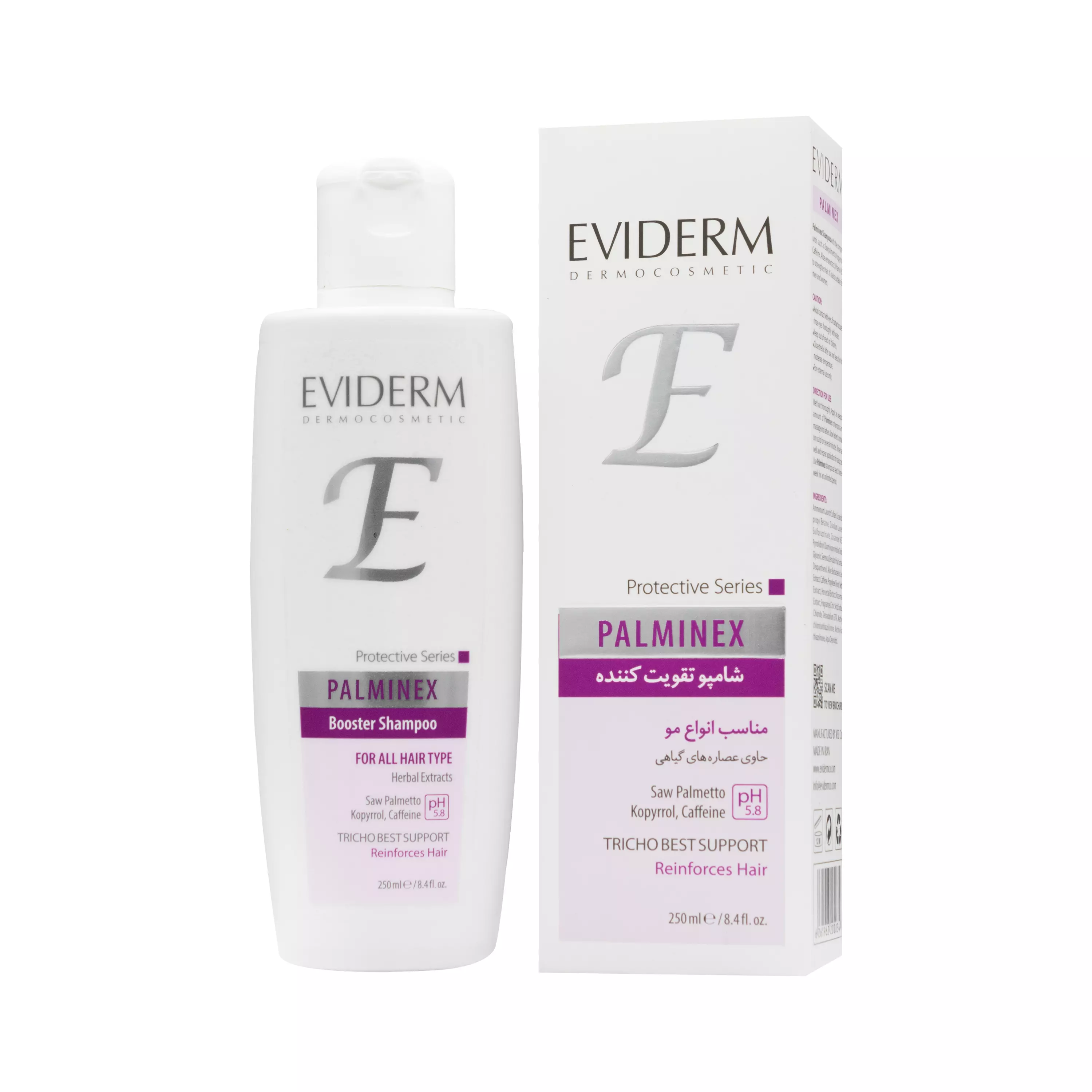 شامپو تقویت کننده مو پالمینکس اویدرم