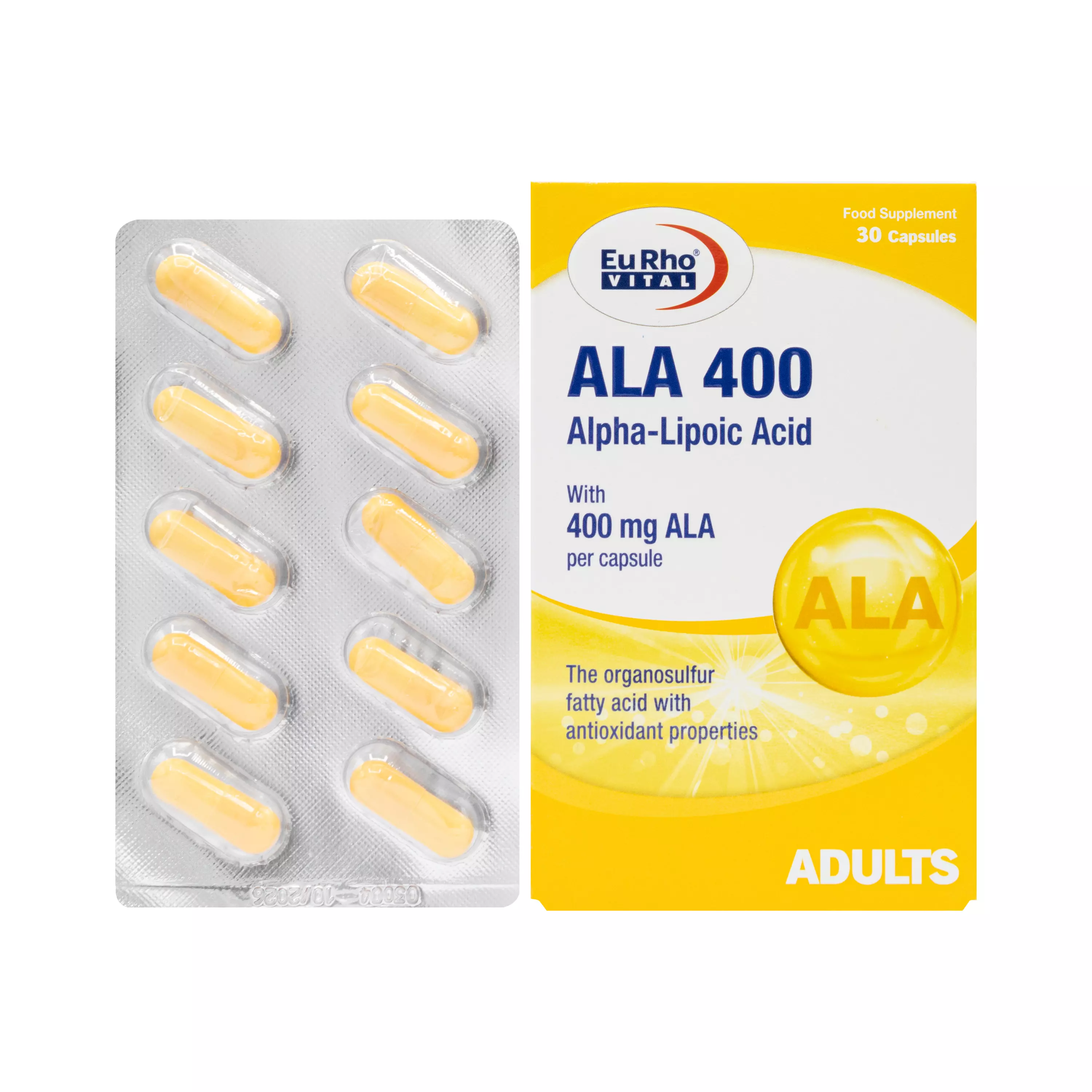 کپسول آ ال آ 400 میلی گرم یورو ویتال