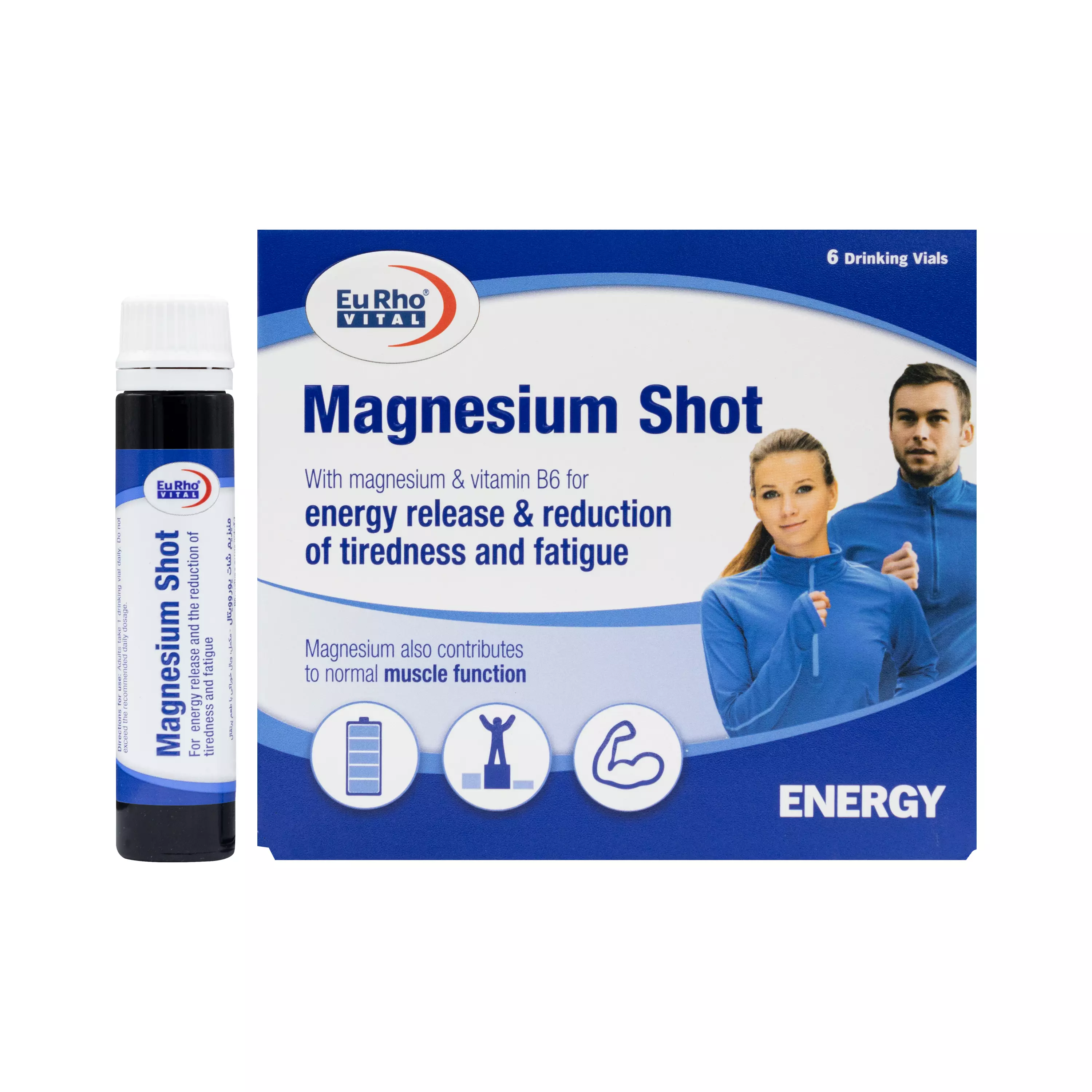 ویال خوراکی منیزیم شات یورو ویتال