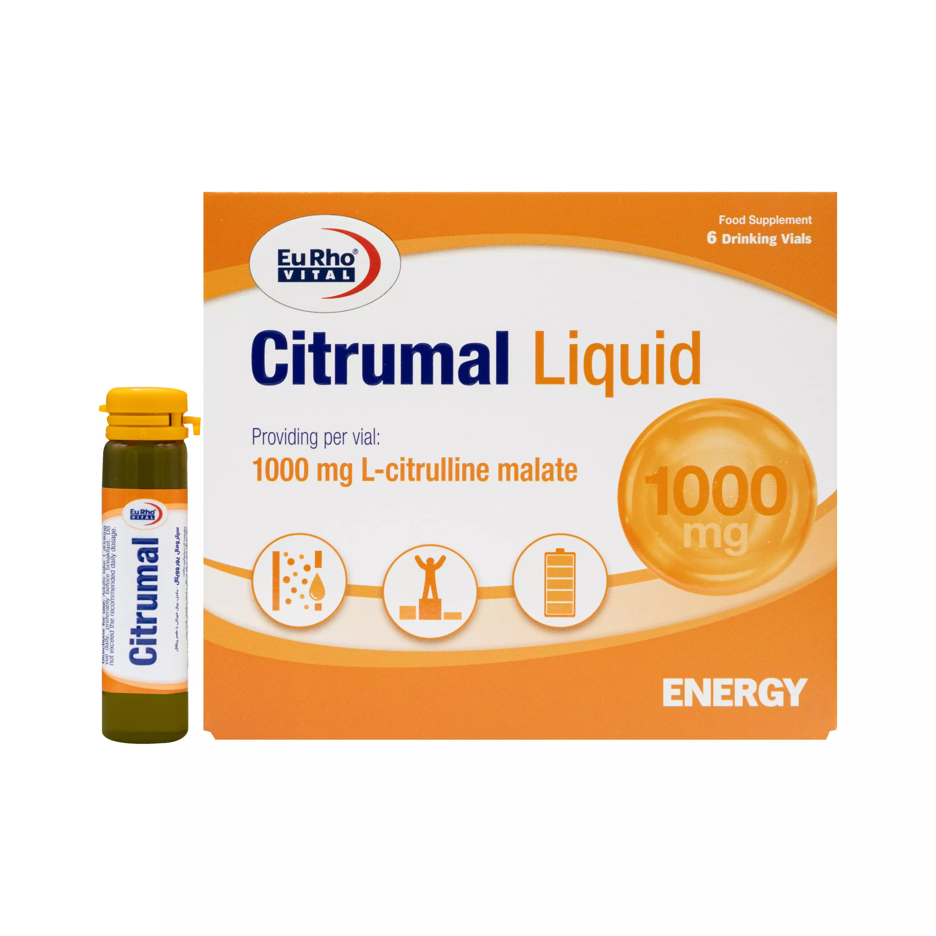 ویال خوراکی سیترومال 1000 میلی گرم یورو ویتال