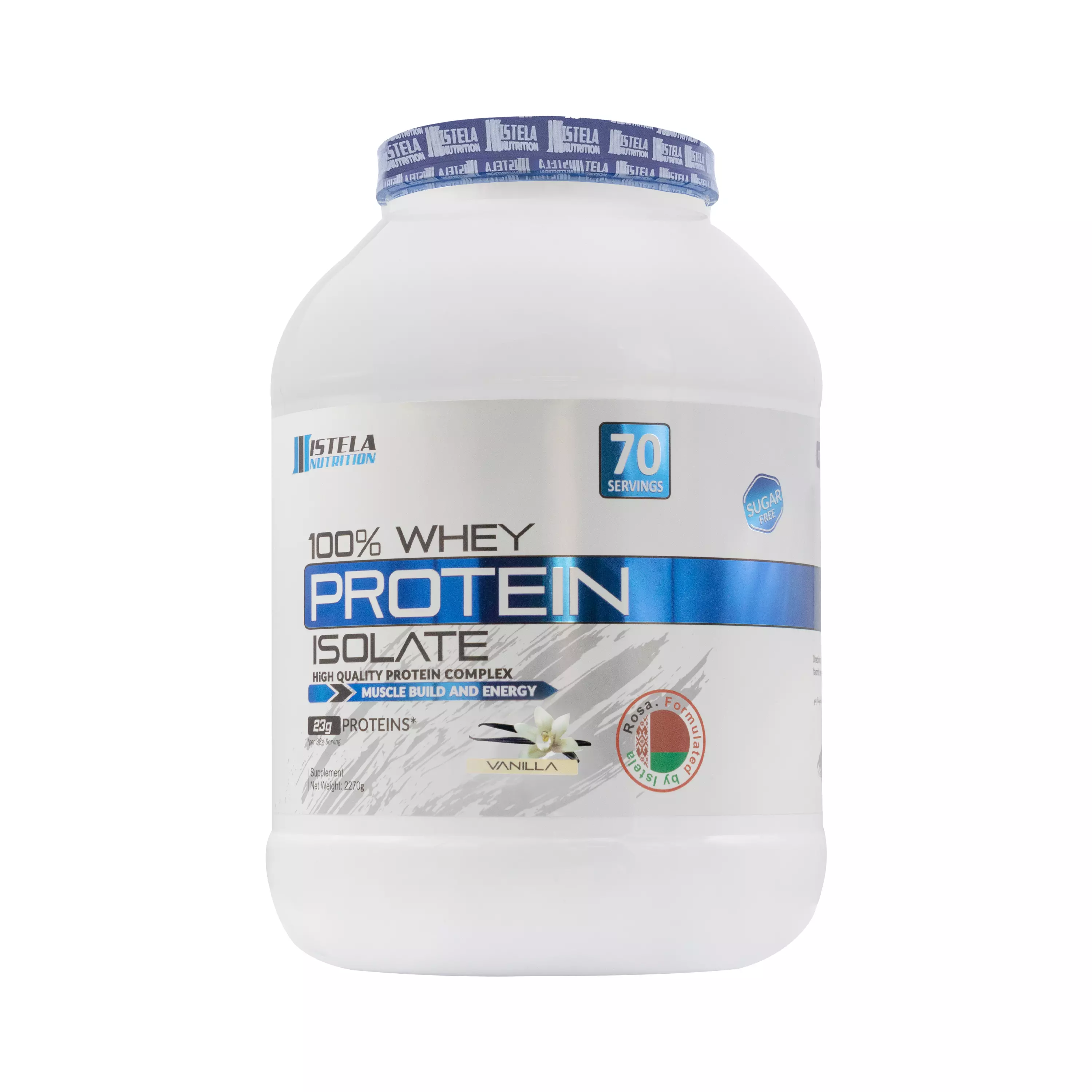 پروتئین وی وانیلی 2270 گرمی استلا نوتریشن