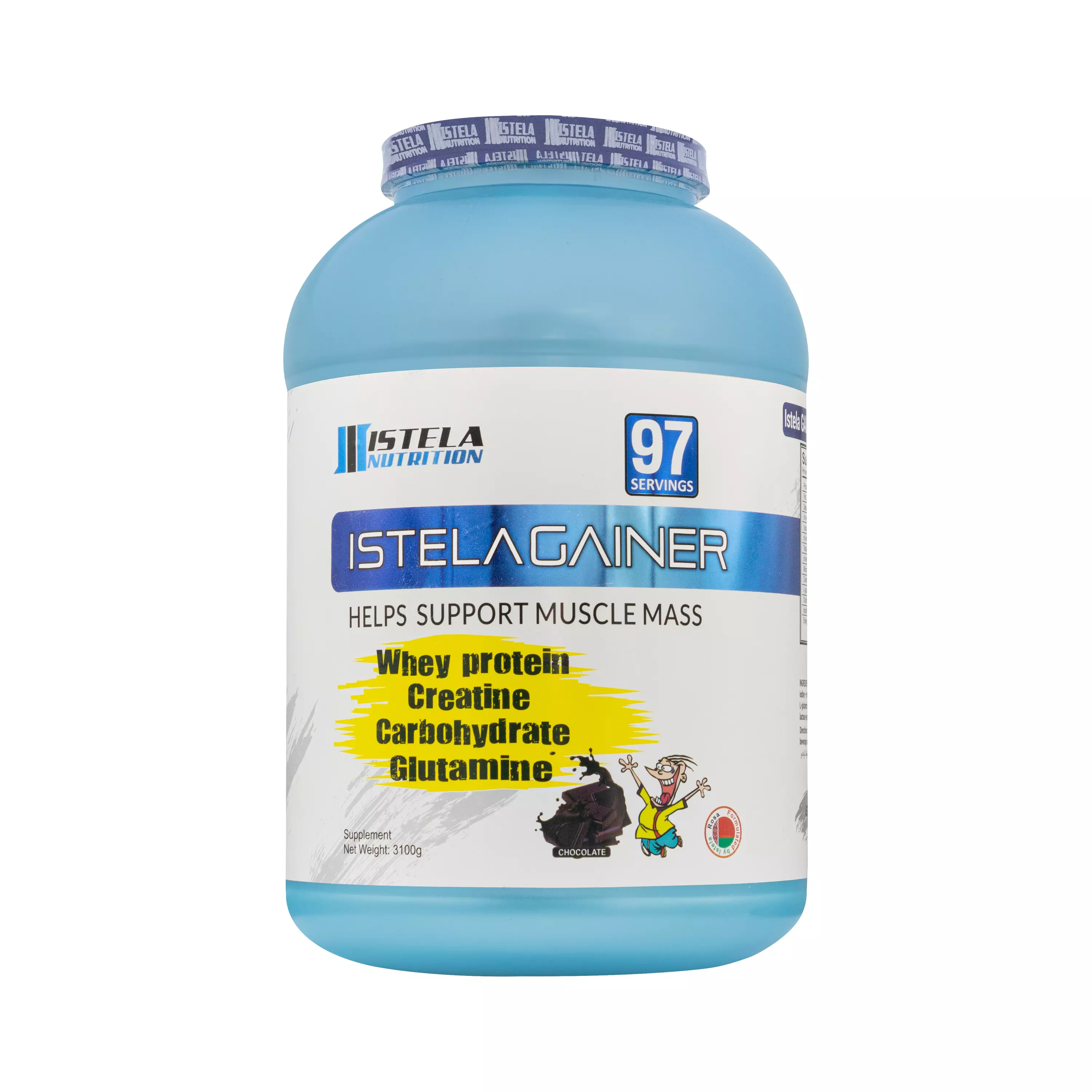 پودر گینر شکلاتی 3100 گرمی استلا نوتریشن