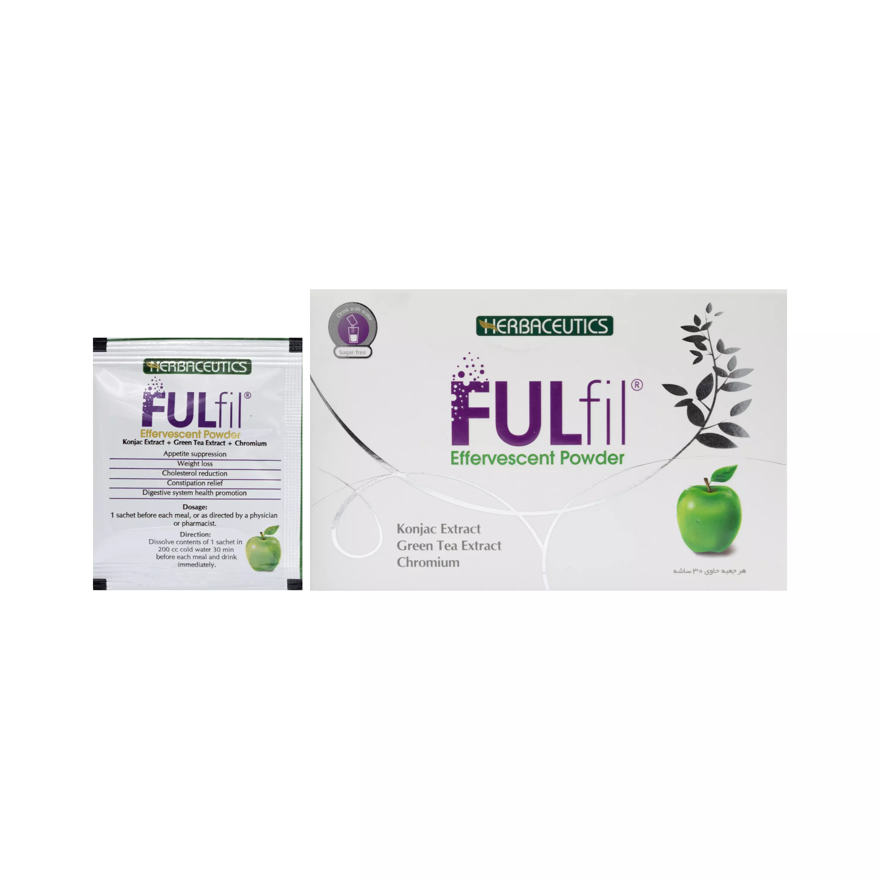 ساشه پودر جوشان فولفیل بهشاد