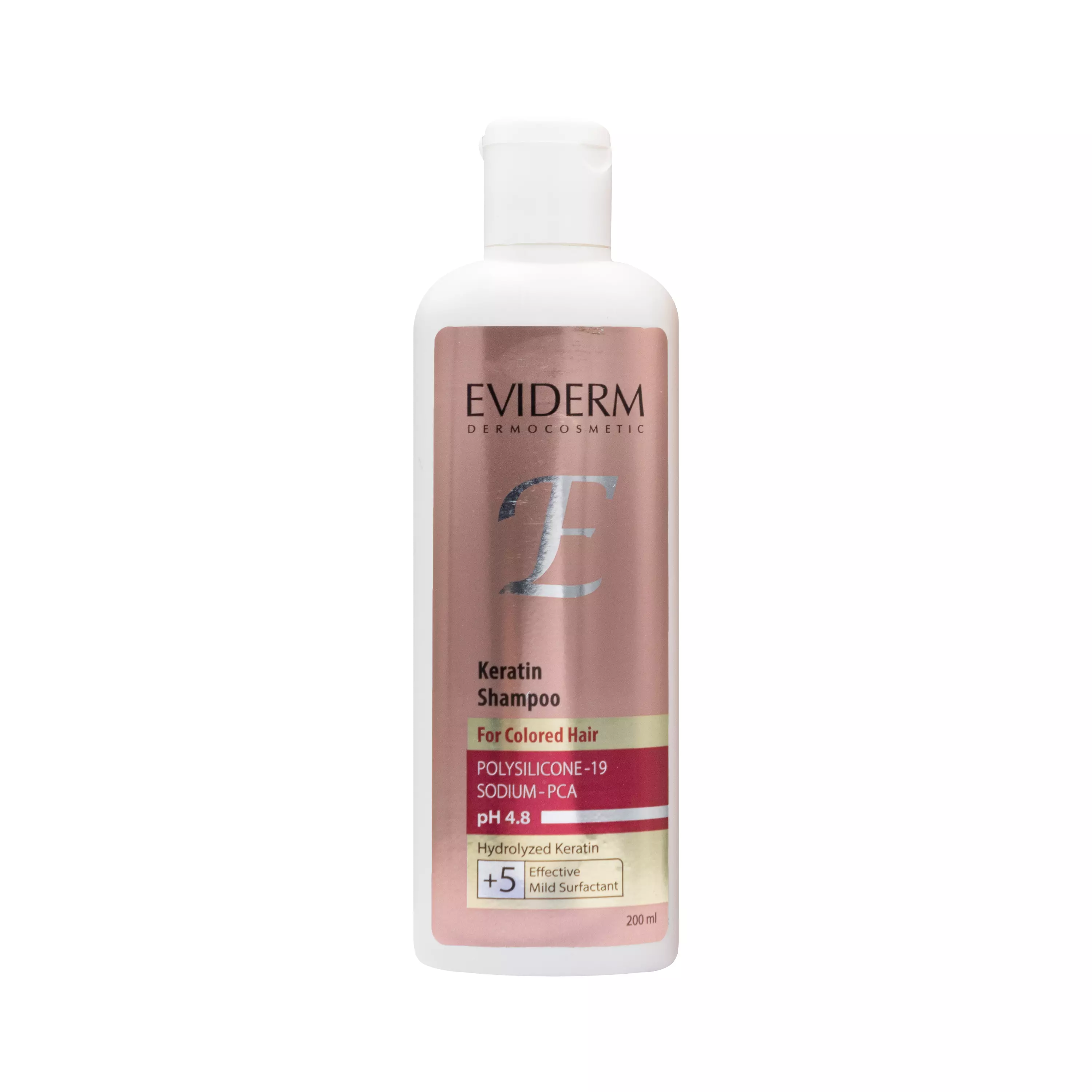 شامپو کراتینه فاقد سولفات موهای رنگ شده اویدرم