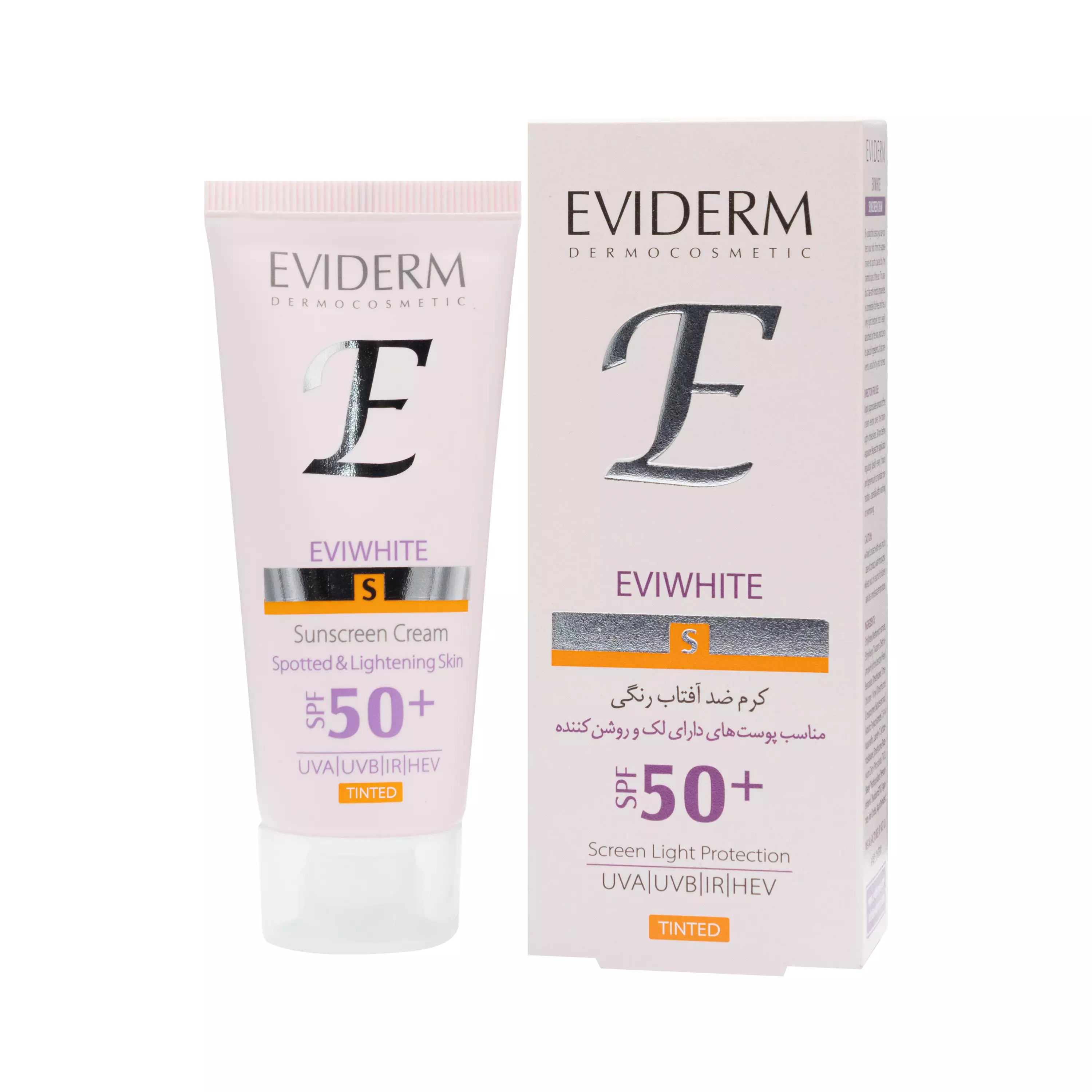 کرم ضد آفتاب رنگی اوی وایت SPF50 اویدرم