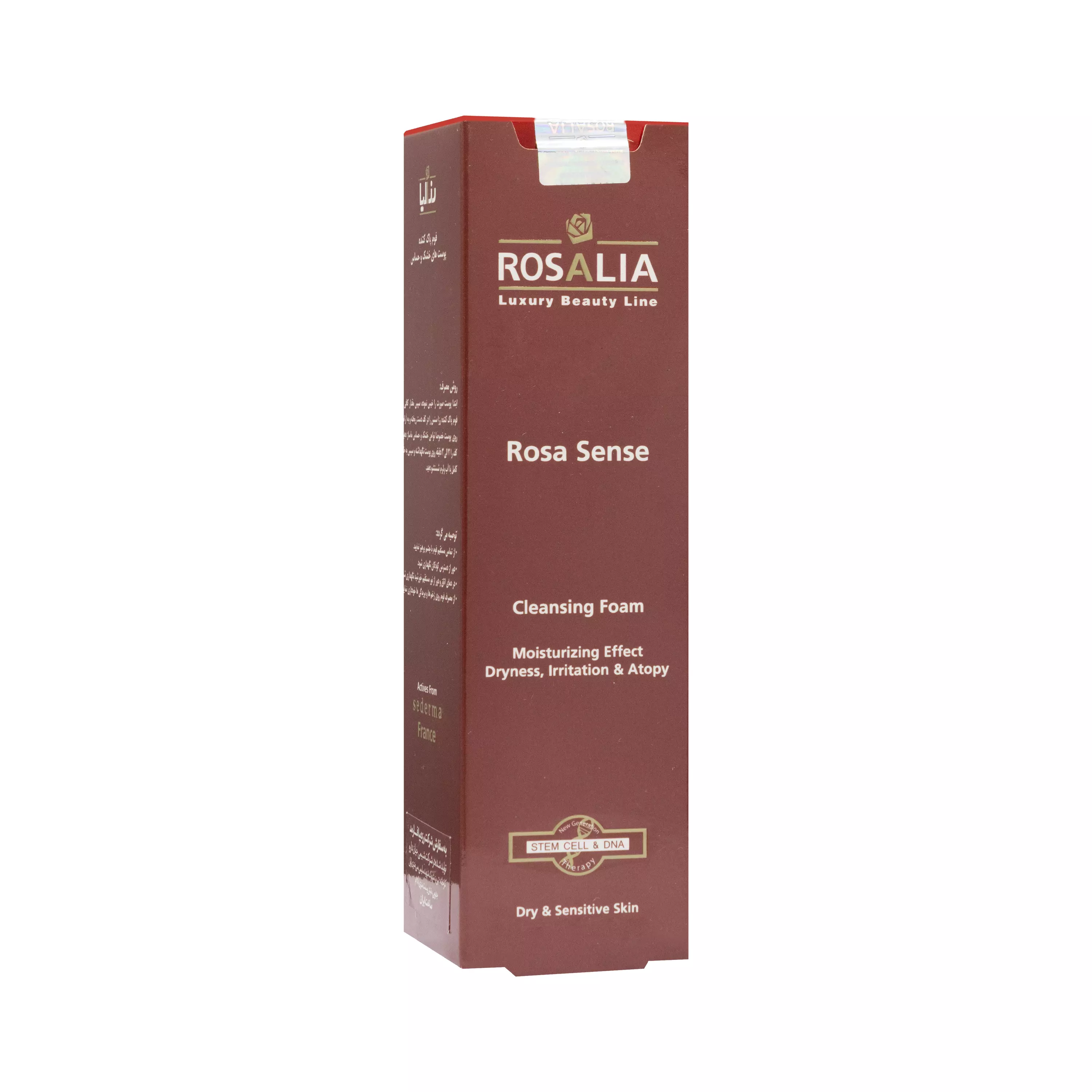 فوم پاک کننده پوست خشک و حساس رزاسنس رزالیا