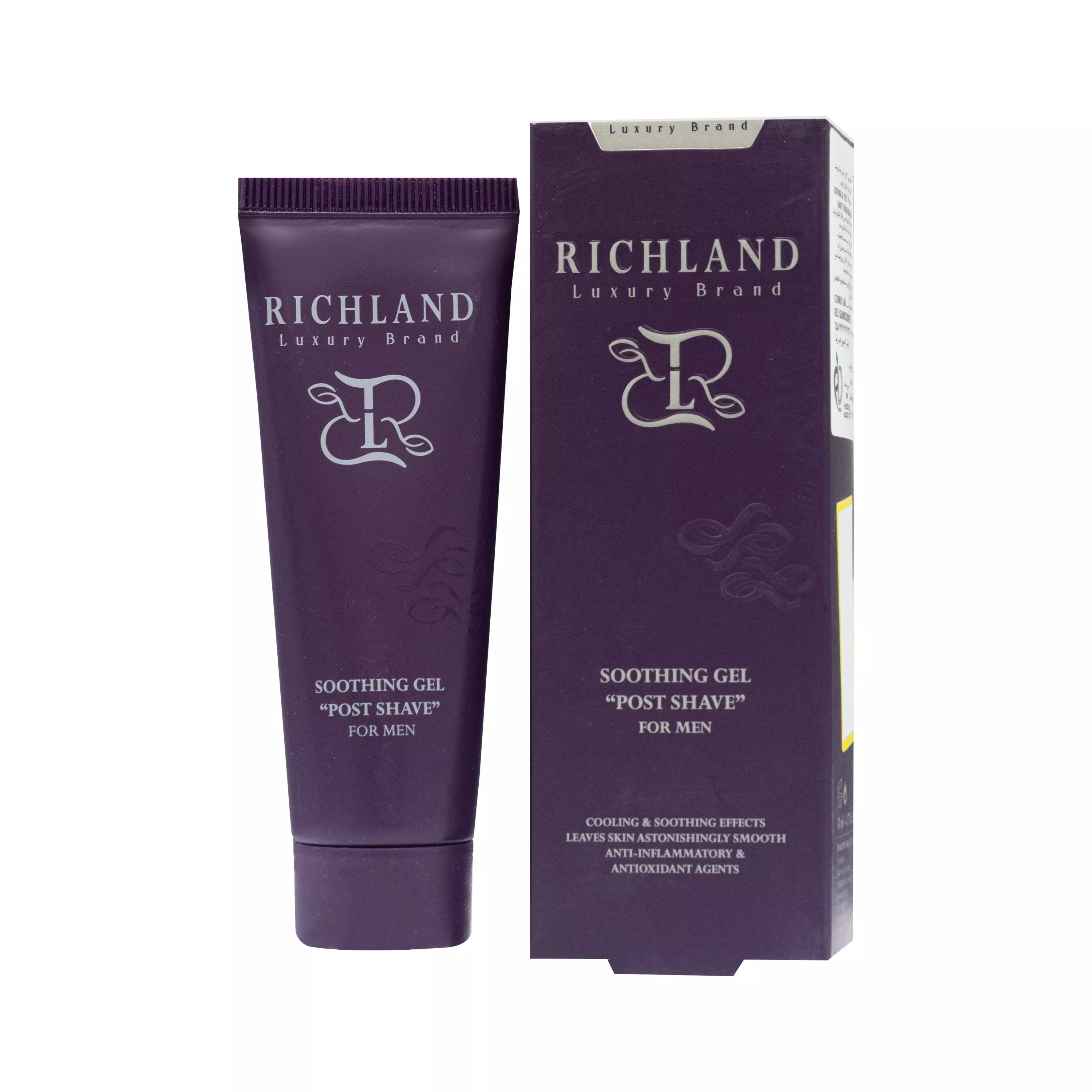 ژل تسکین دهنده پوست بعد از اصلاح آقایان ریچلند