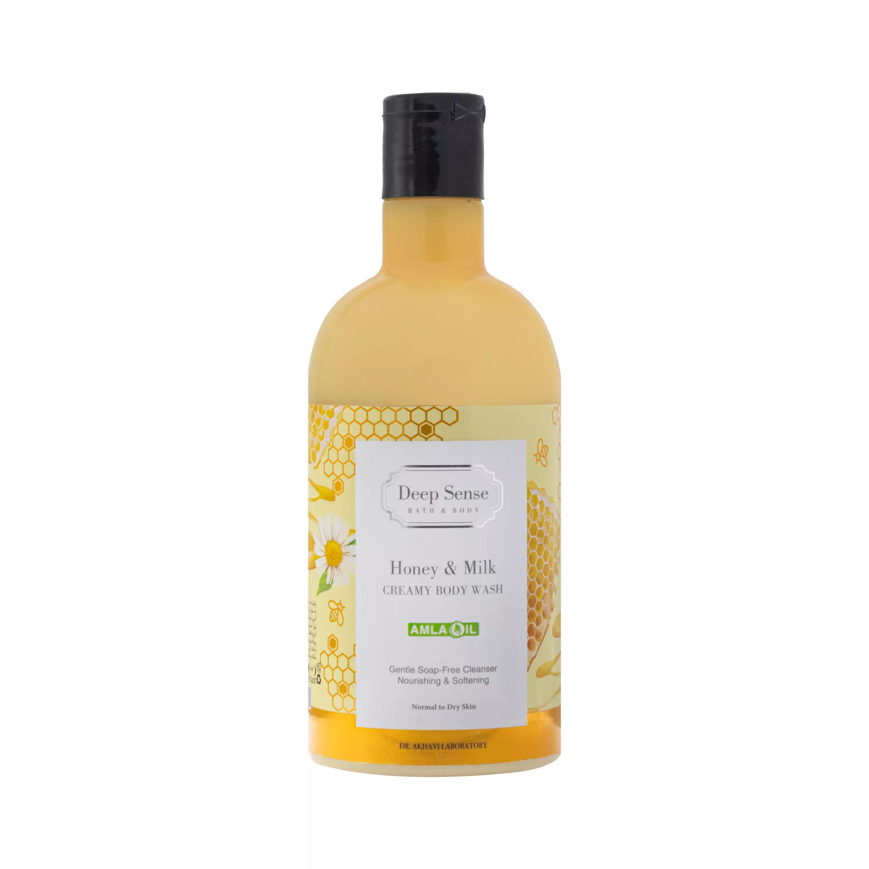 شامپو بدن کرمی شیر و عسل دیپ سنس