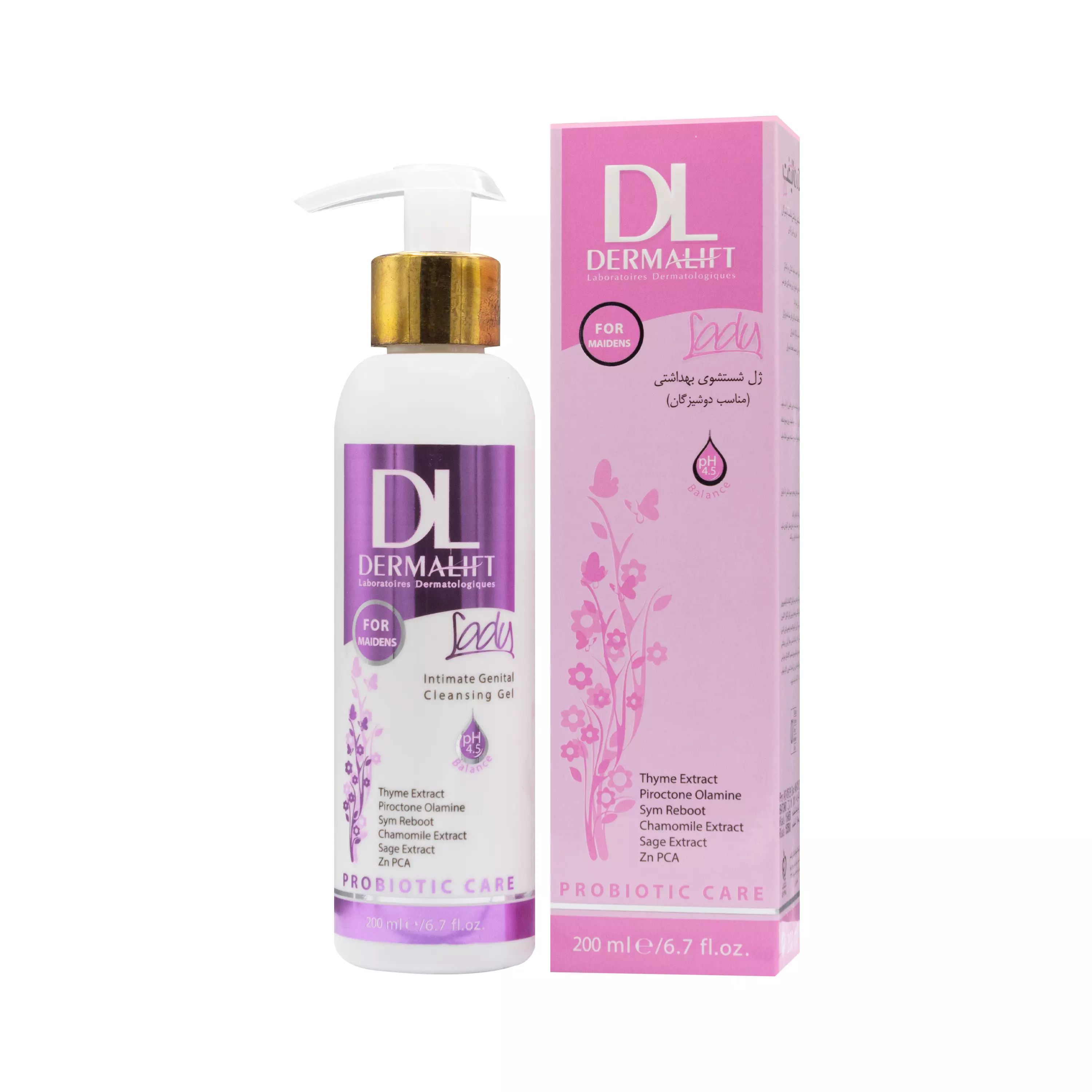 ژل شستشوی بهداشتی دوشیزگان درمالیفت