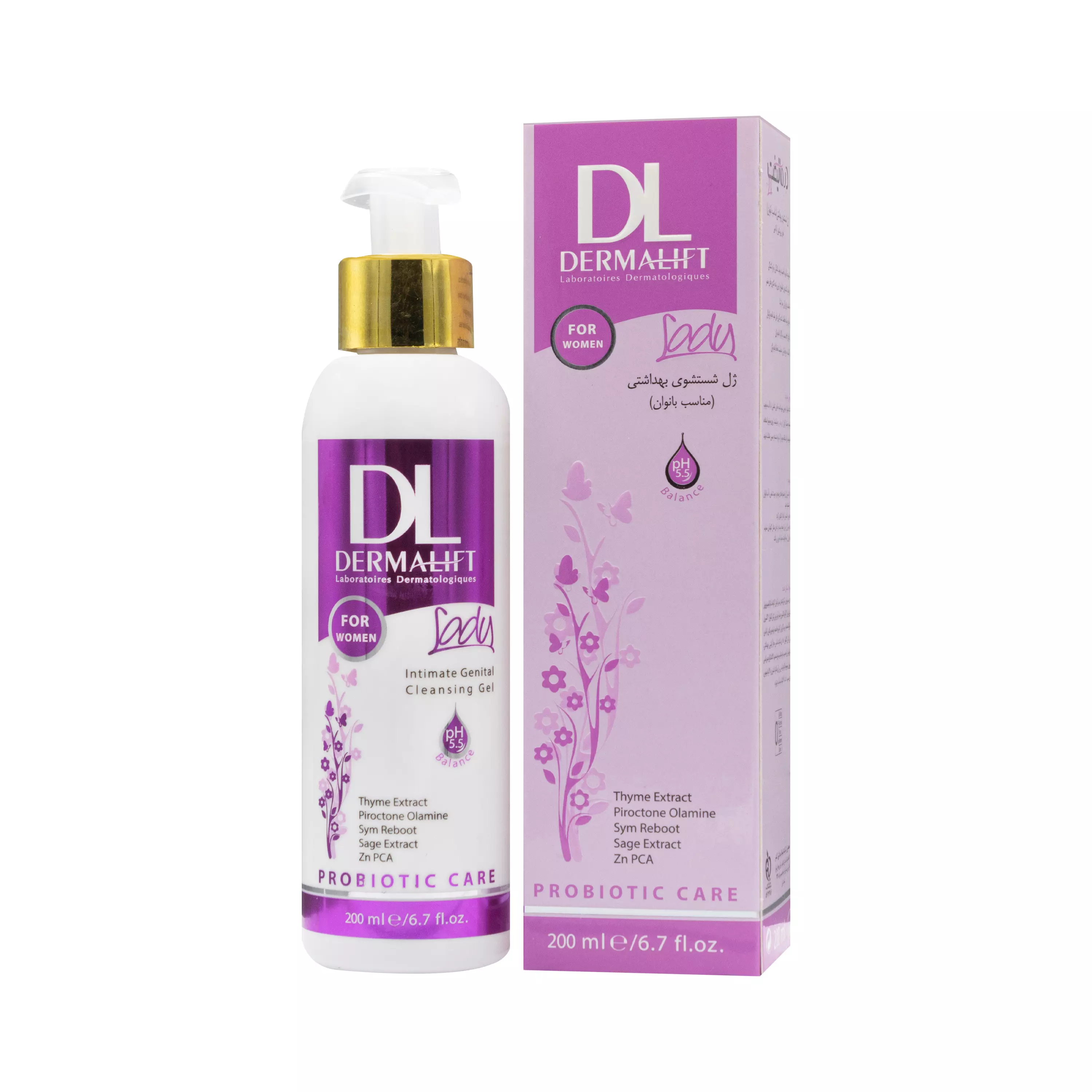 ژل شستشوی بهداشتی بانوان درمالیفت