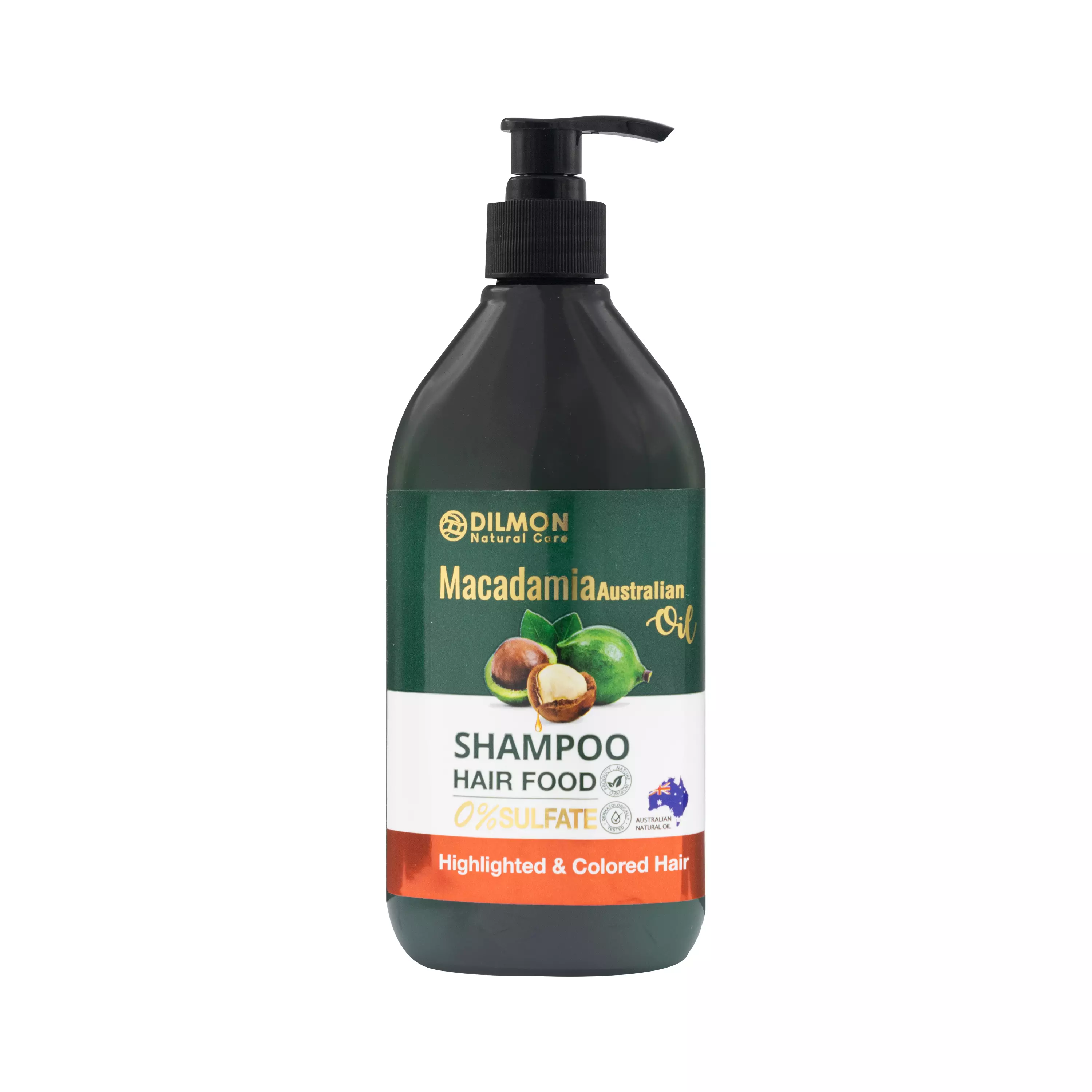 شامپو موهای رنگ شده روغن ماکادمیا دیلمون