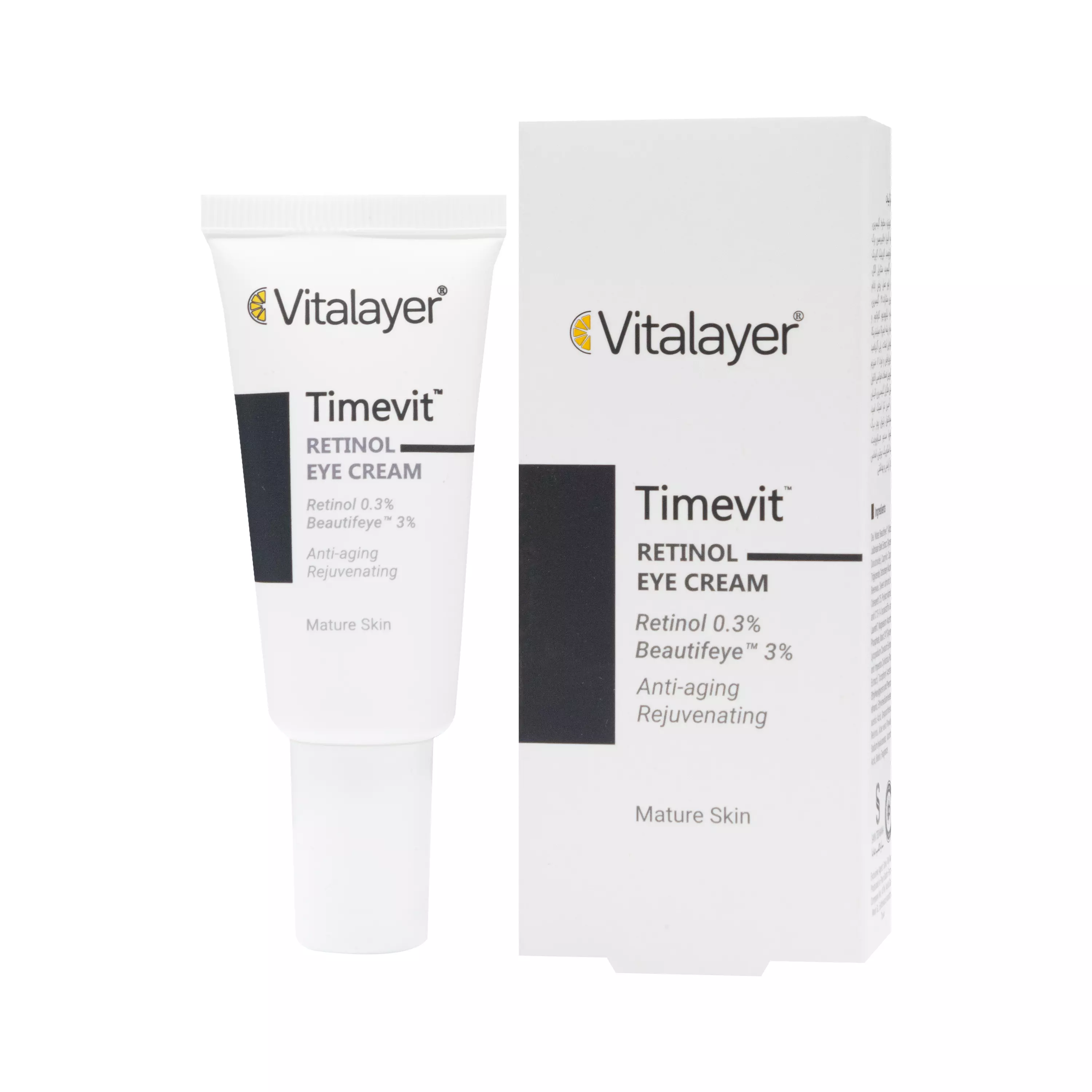 کرم دور چشم جوانساز تایم ویت ویتالیر