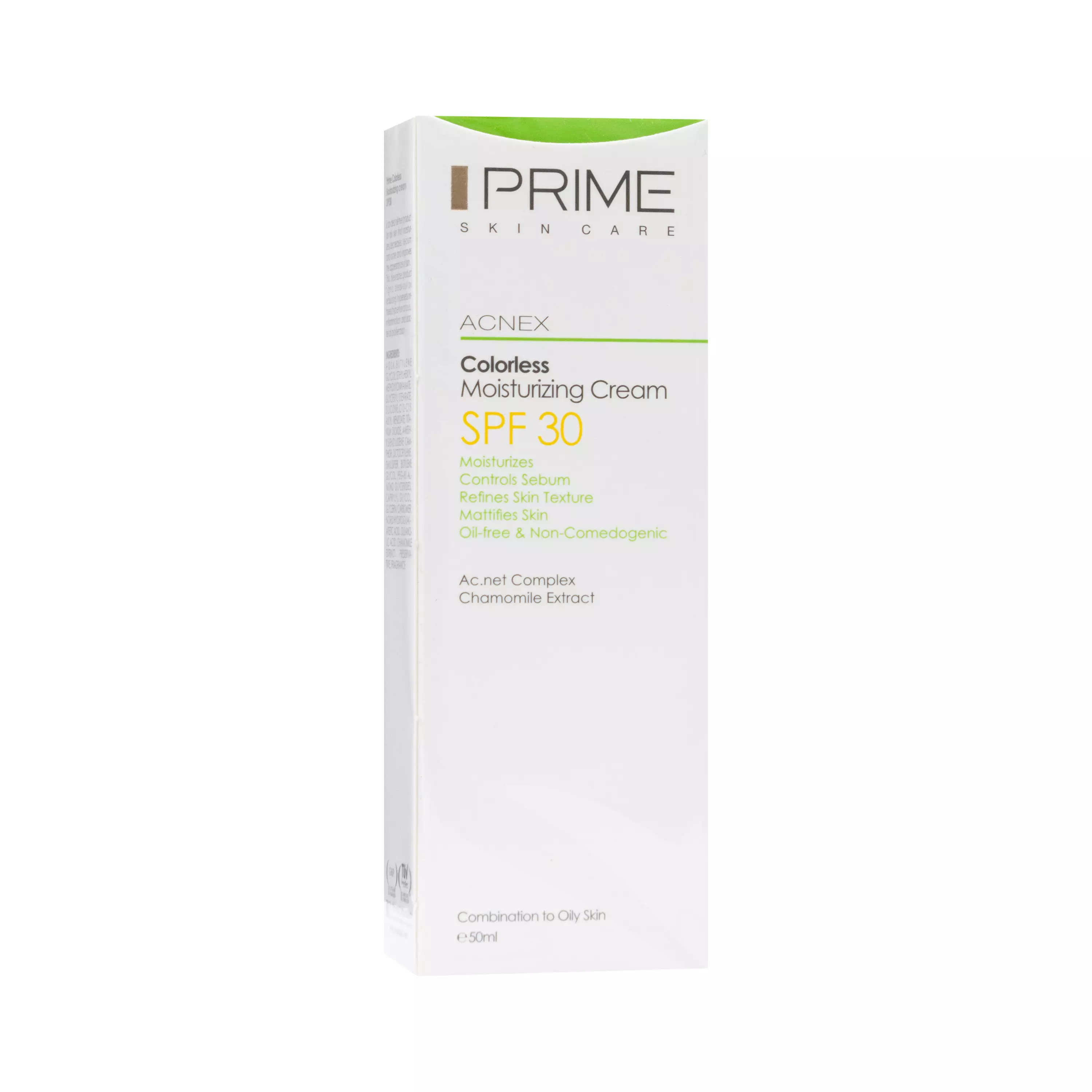 کرم مرطوب کننده فاقد چربی بی رنگ SPF30 پرایم