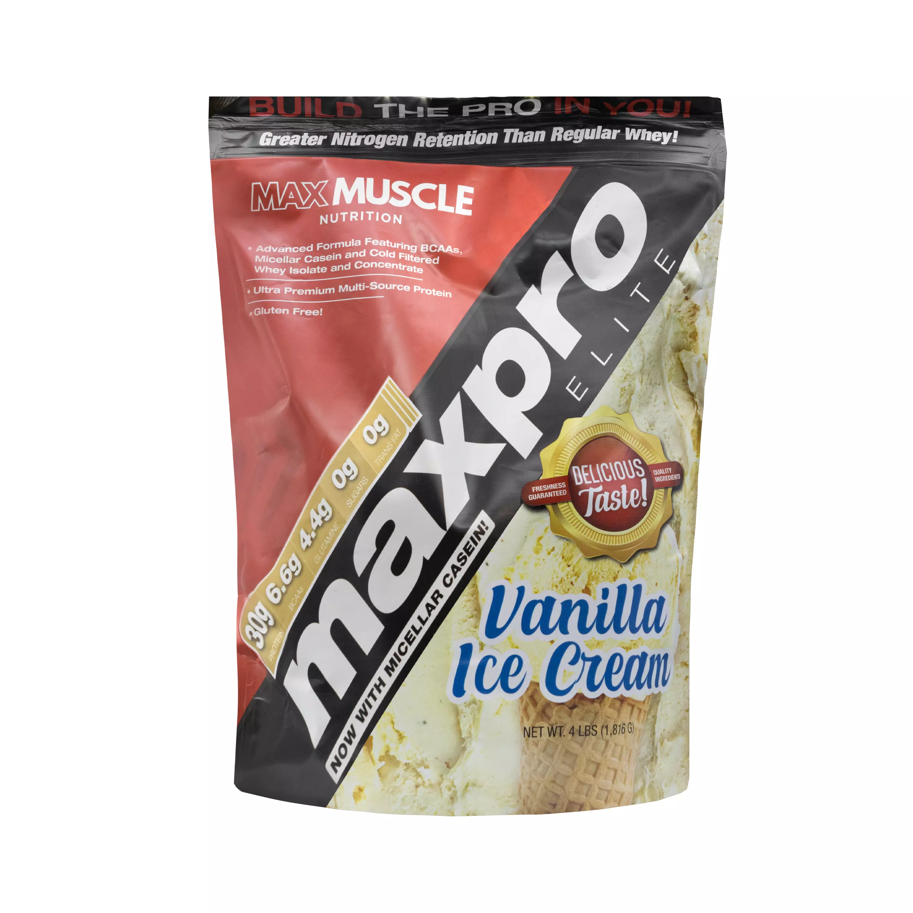 پودر مکس پرو الیت بستنی وانیلی مکس ماسل