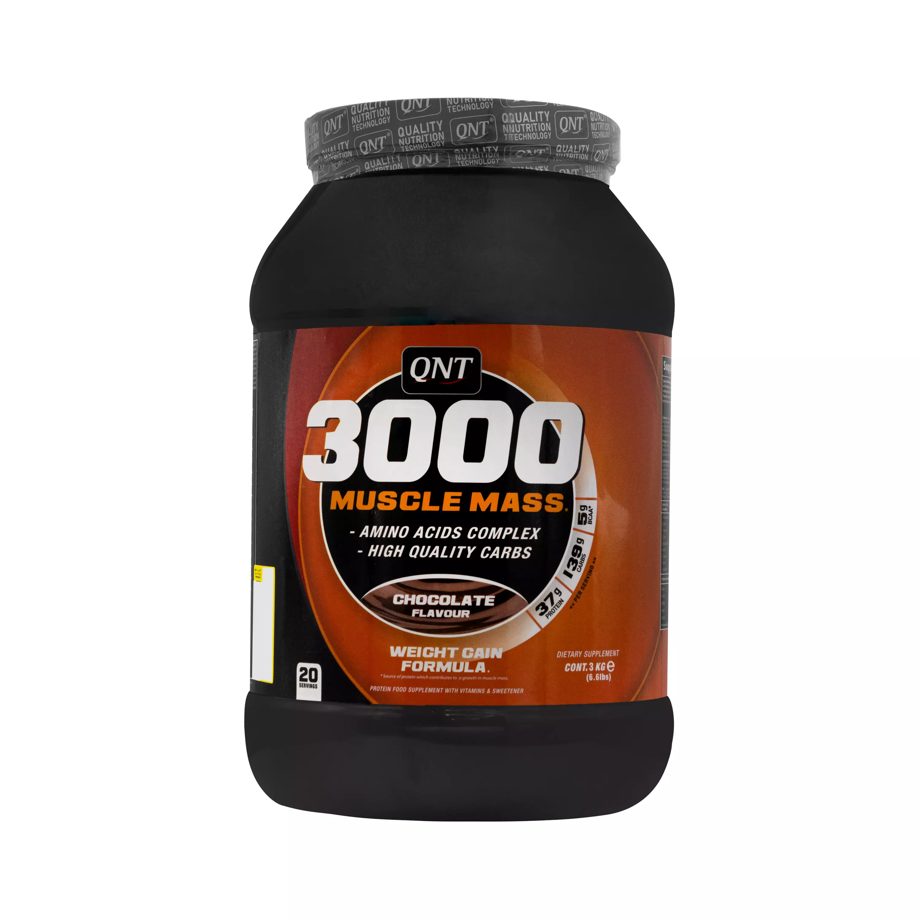 پودر ماسل مس شکلاتی 3000 گرمی کیو ان تی