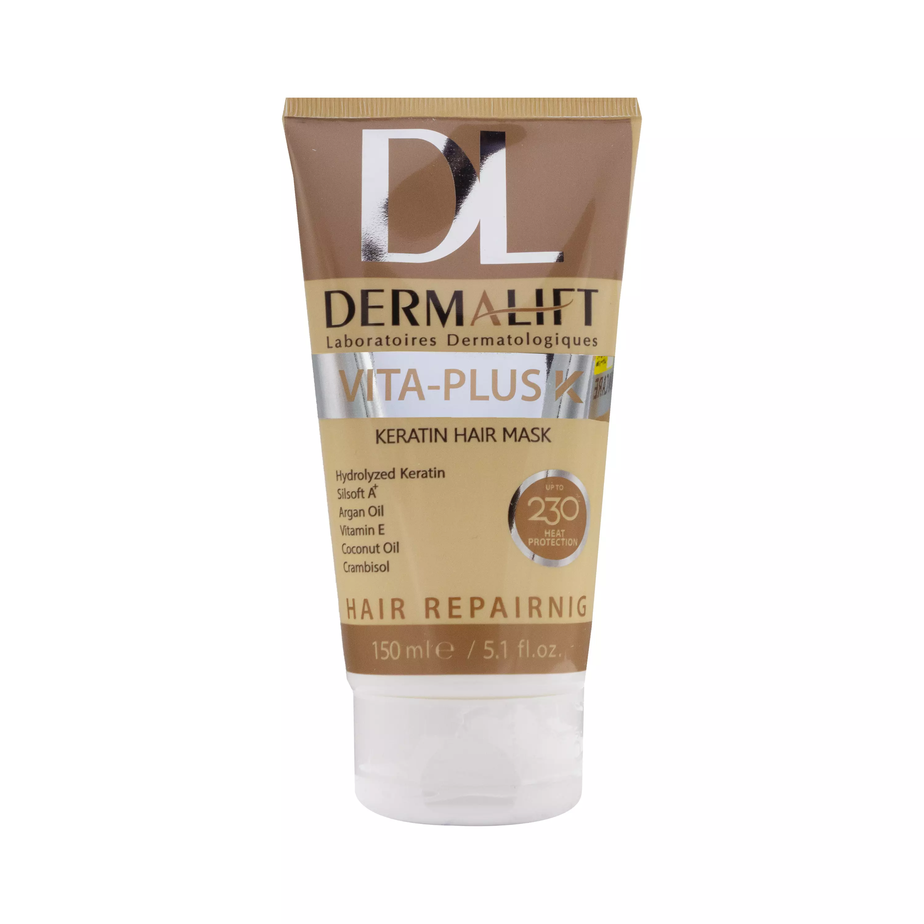 ماسک مو با آبکشی کراتینه ویتا پلاس کی درمالیفت