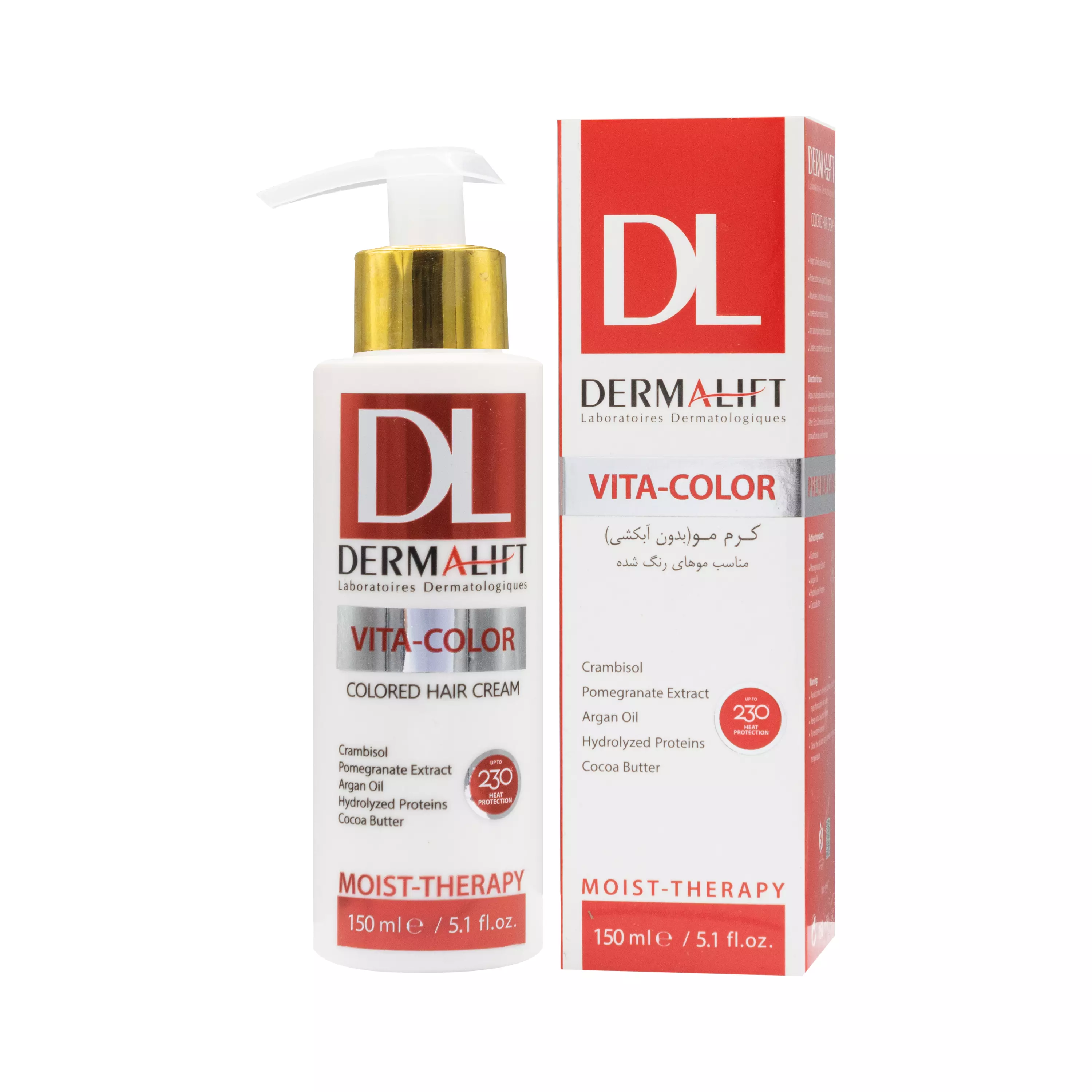 کرم مو بدون آبکشی ویتا کالر درمالیفت