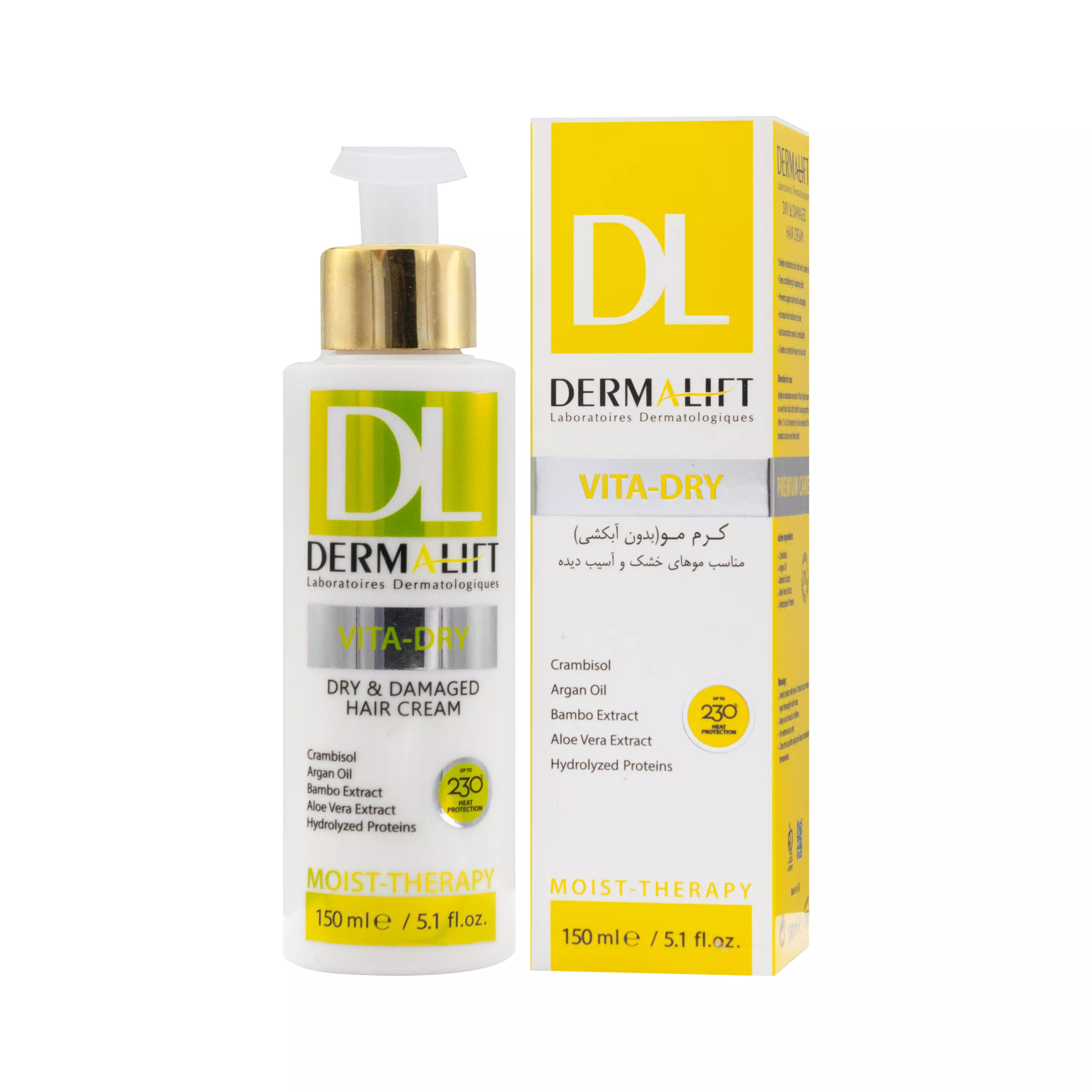 کرم مو بدون آبکشی ویتا درای درمالیفت