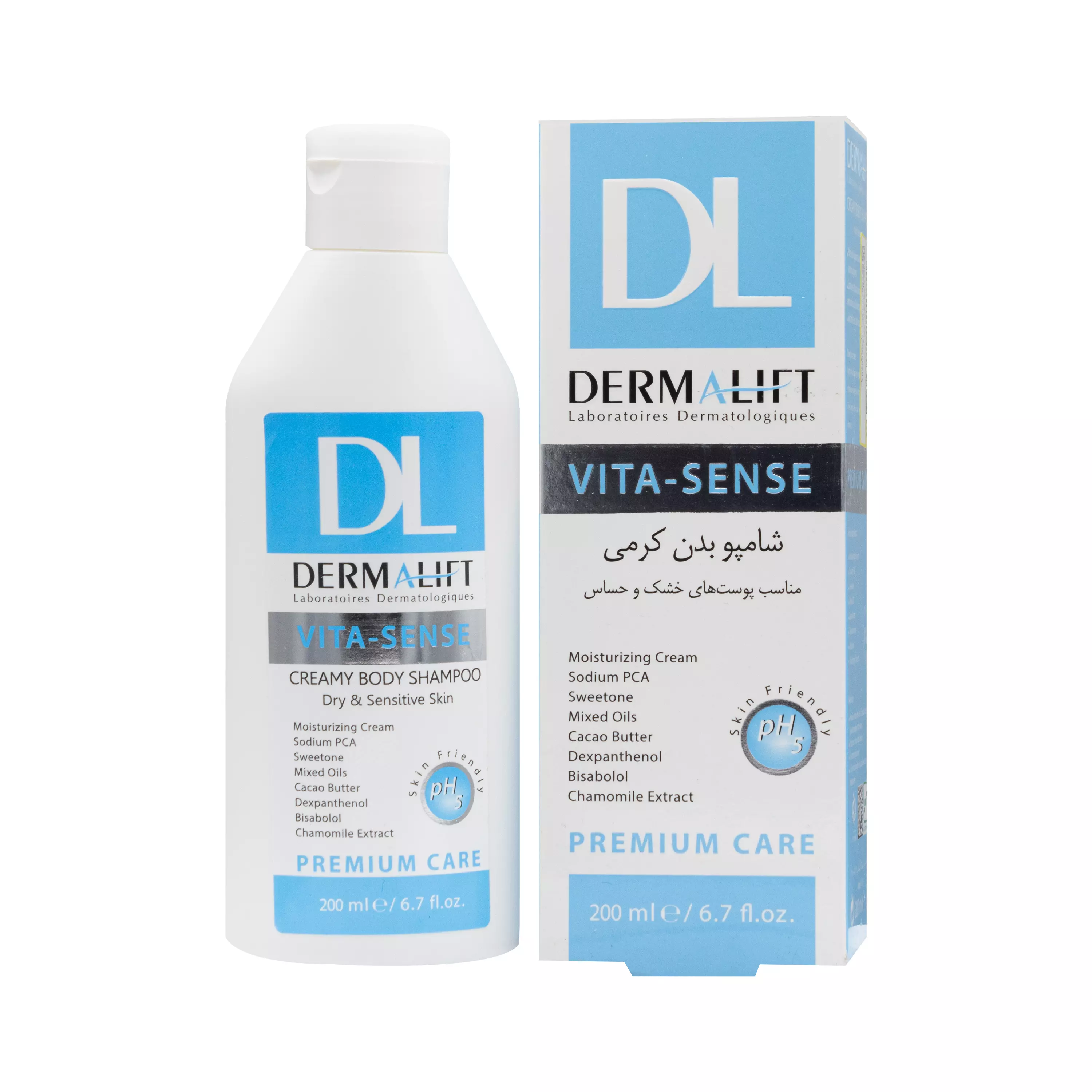 شامپو بدن کرمی ویتا سنس درمالیفت