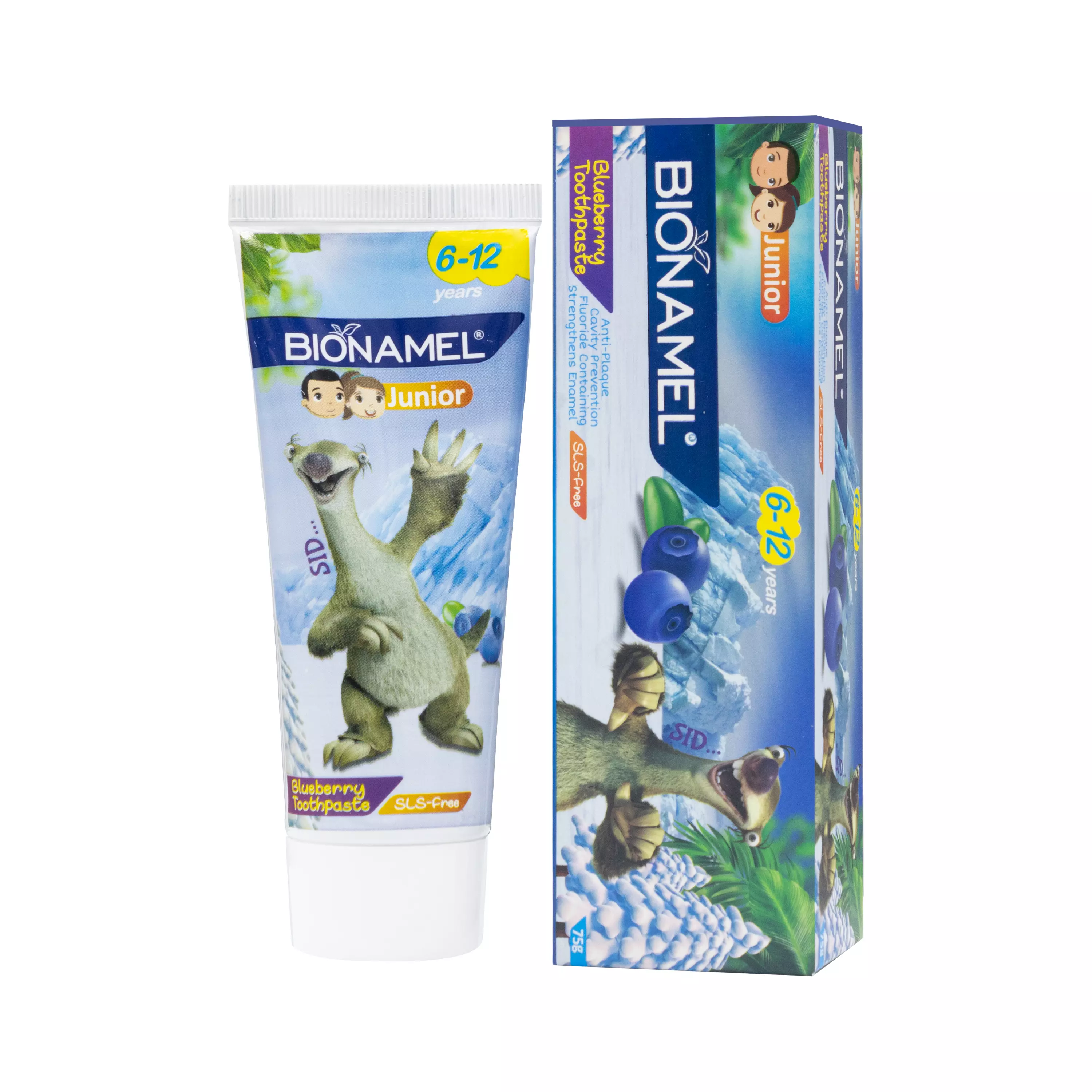 خمیر دندان کودک طعم بلوبری بایونمل