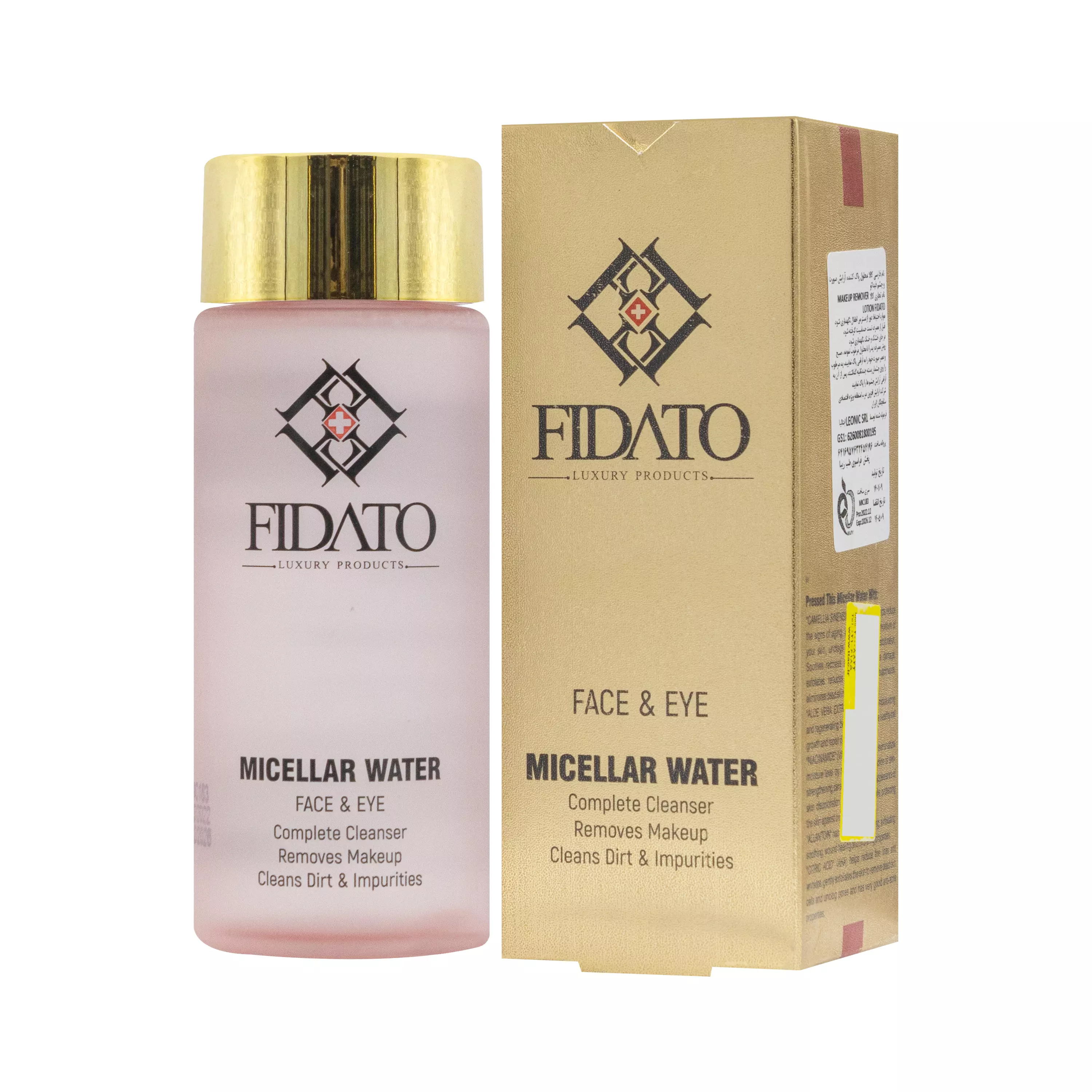 محلول پاک کننده آرایش صورت و چشم فیداتو