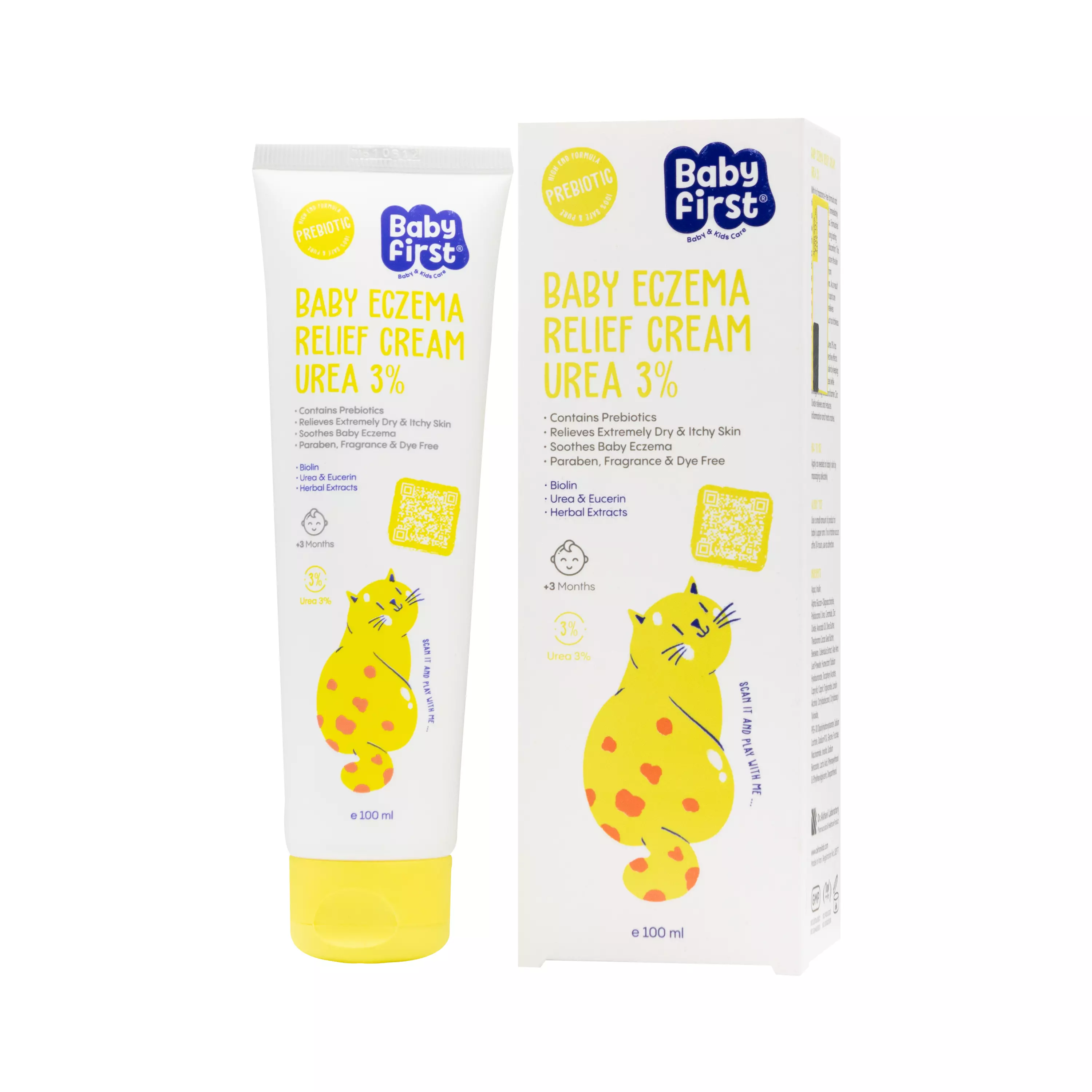 کرم نرم کننده کودک 3 درصد اوره و اوسرین بیبی فرست