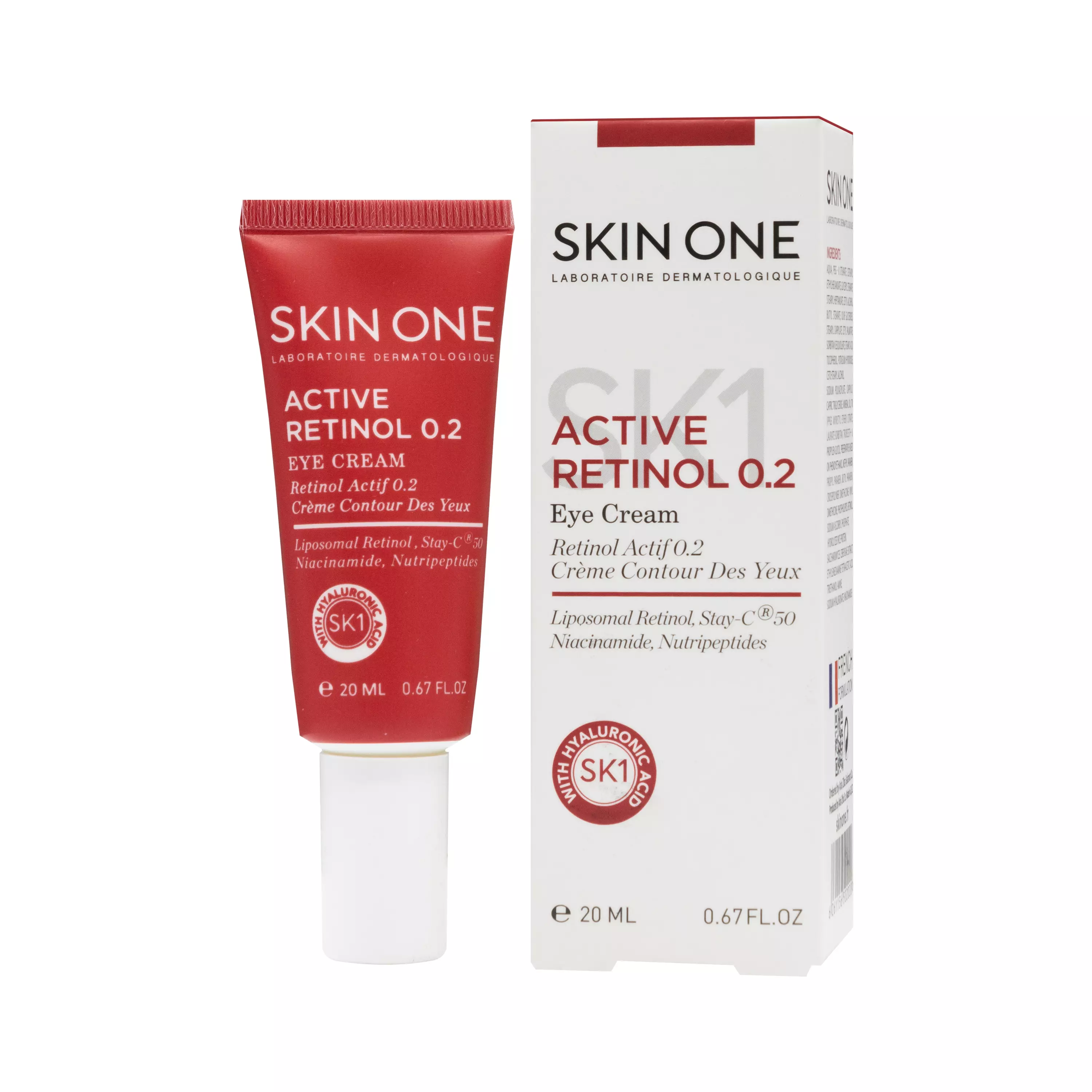 کرم دور چشم رتینول اسکین وان