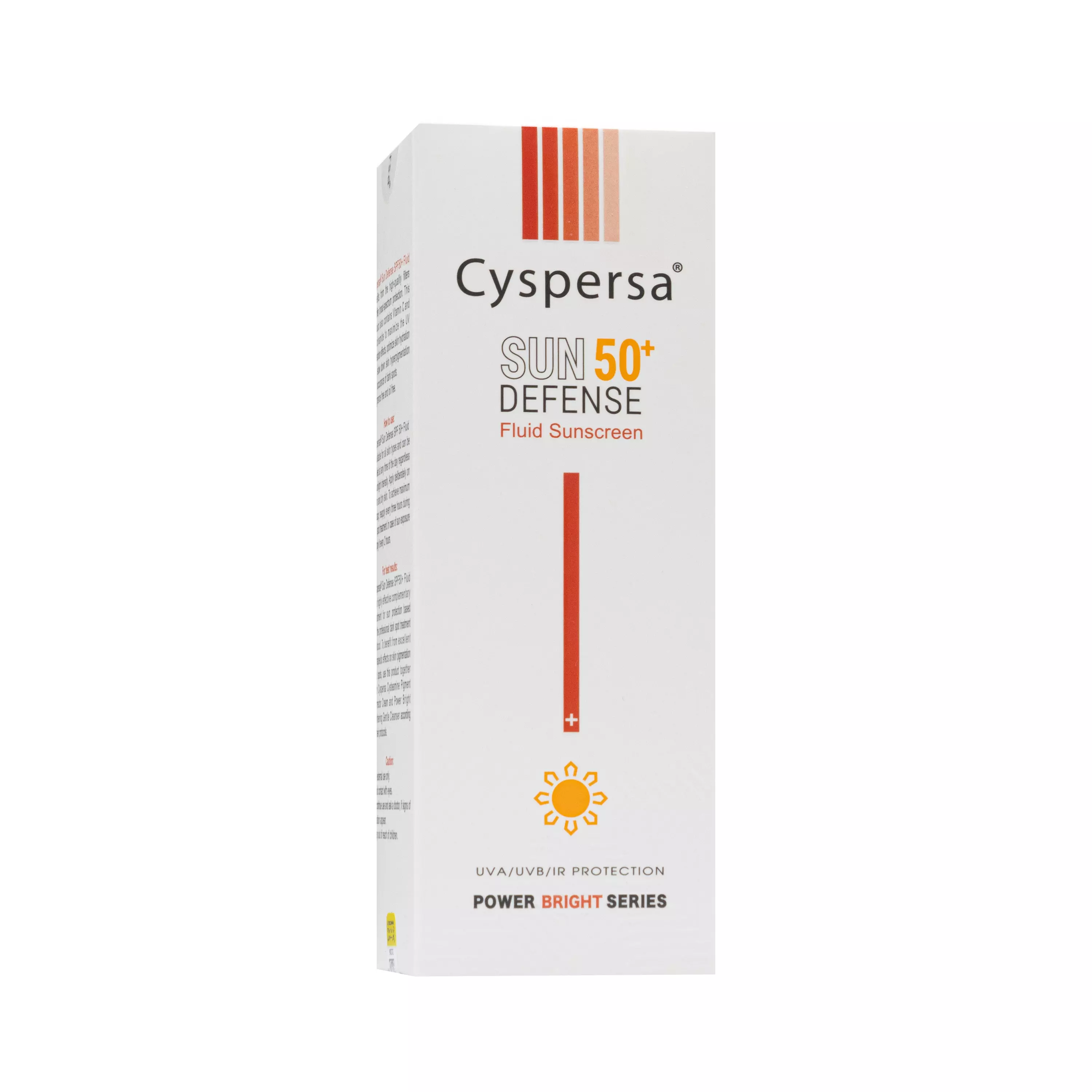 فلوئید ضد آفتاب +SPF50 پاور برایت سیسپرسا