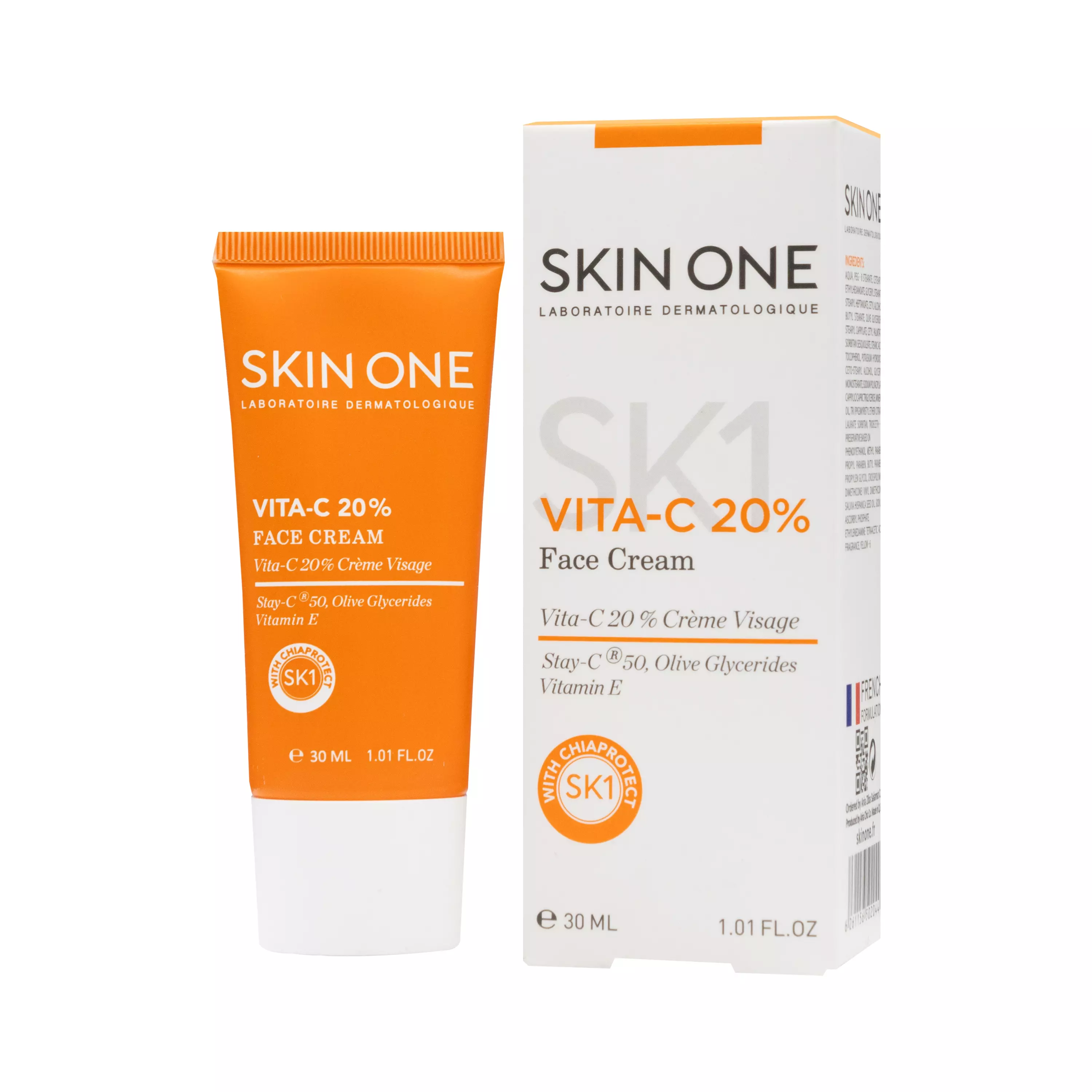 کرم صورت ویتامین سی اسکین وان