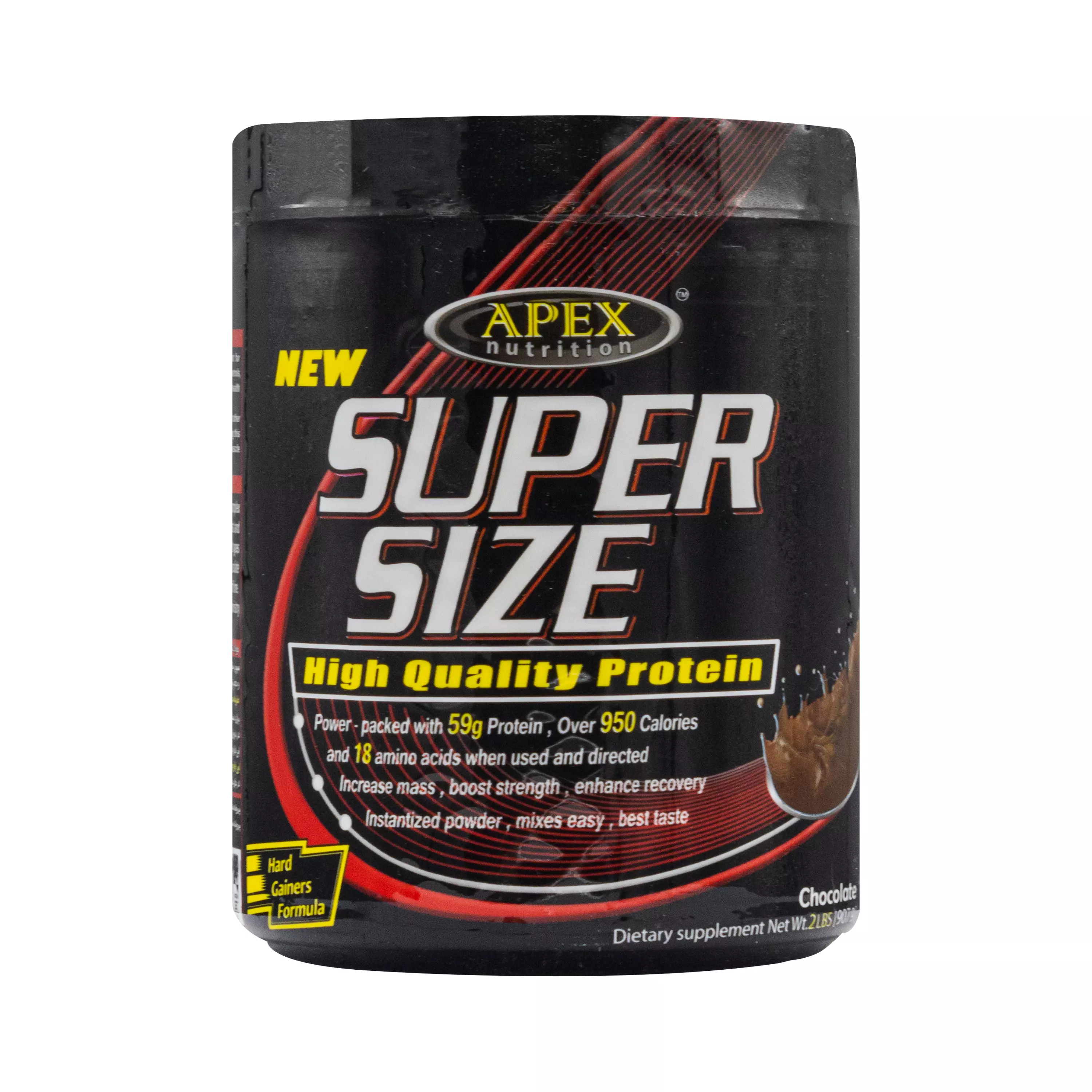 پودر سوپر سایز شکلاتی 907 گرمی اپکس نوتریشن