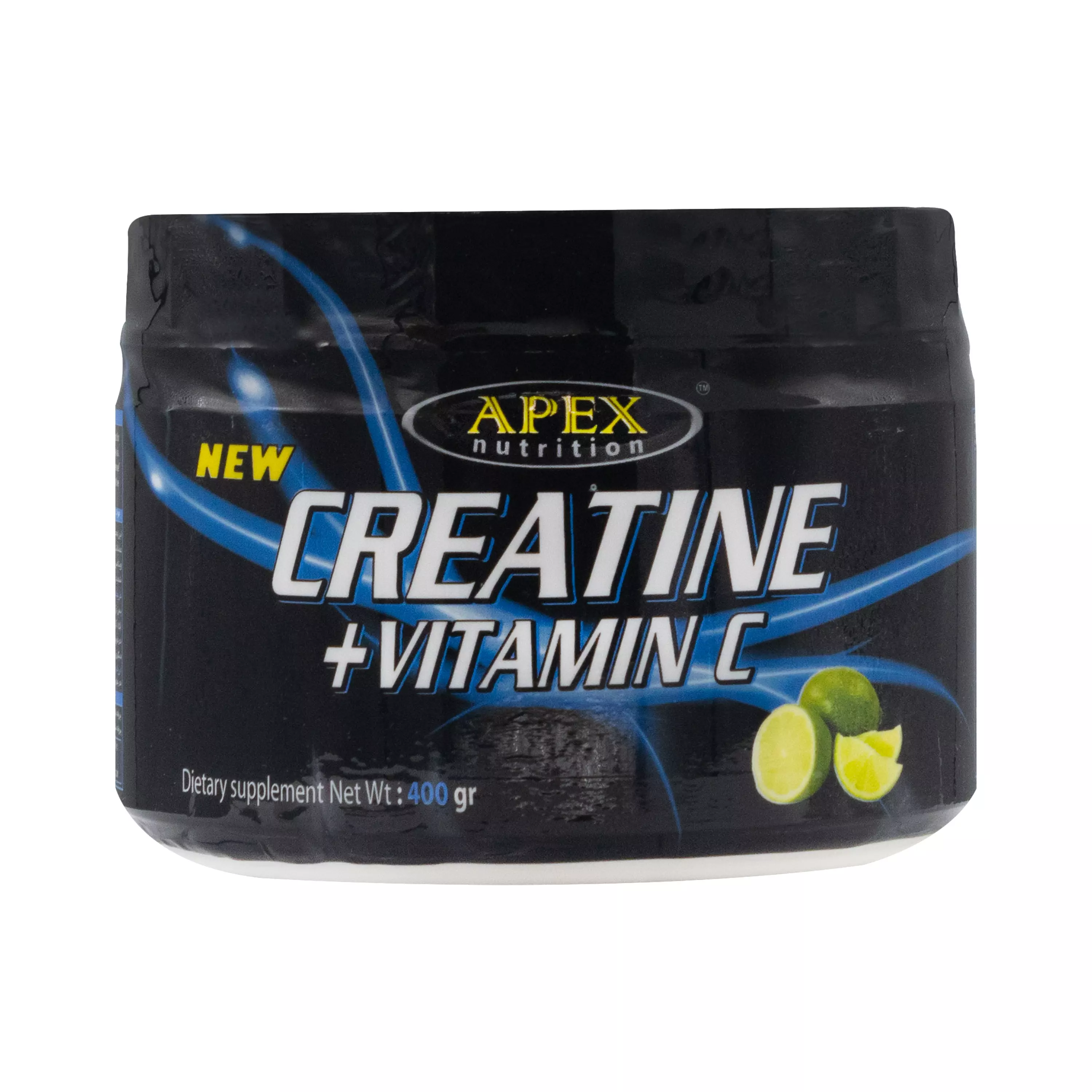 پودر کراتین ویتامین سی لیمویی 400 گرمی اپکس نوتریشن