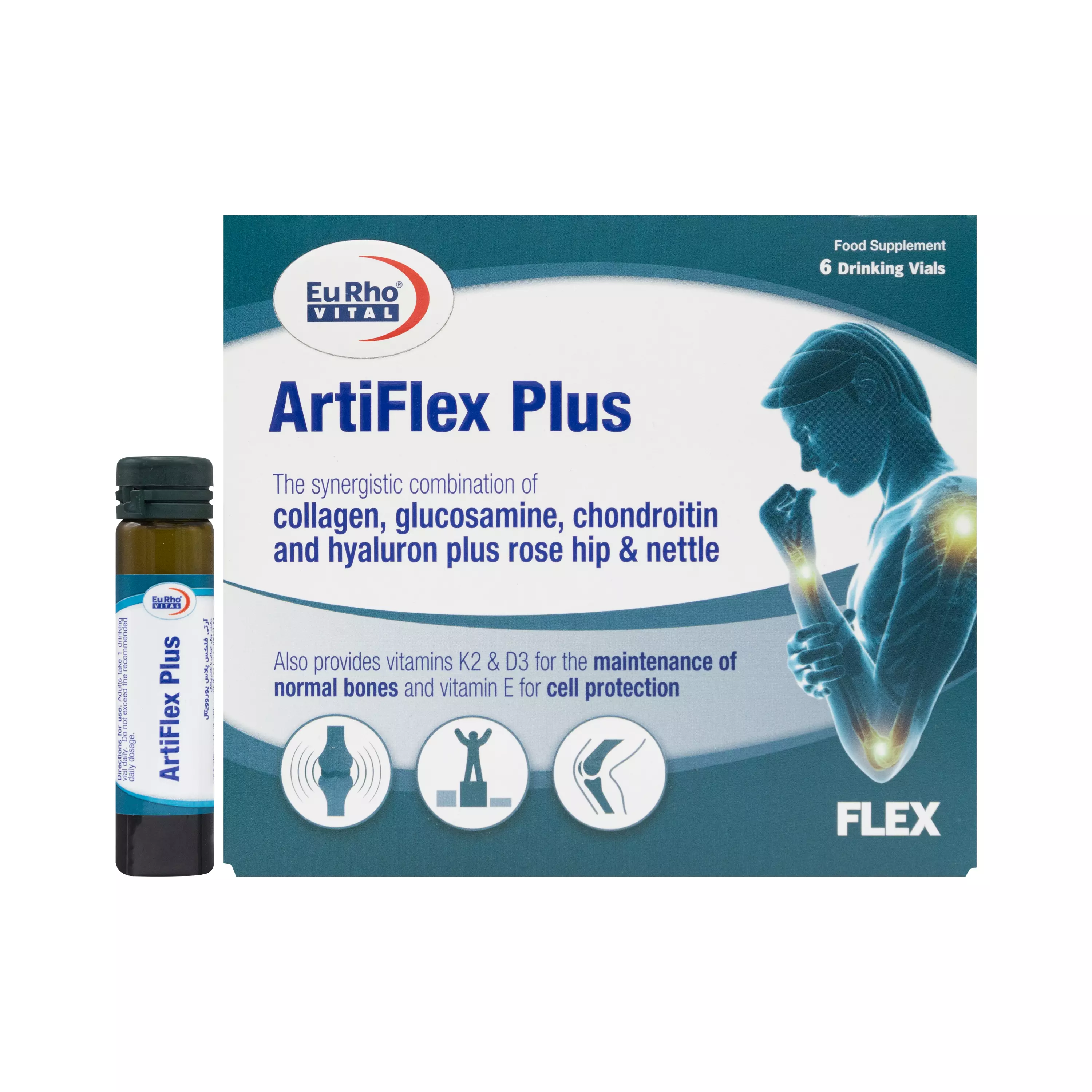 ویال خوراکی آرتی فلکس پلاس یورو ویتال