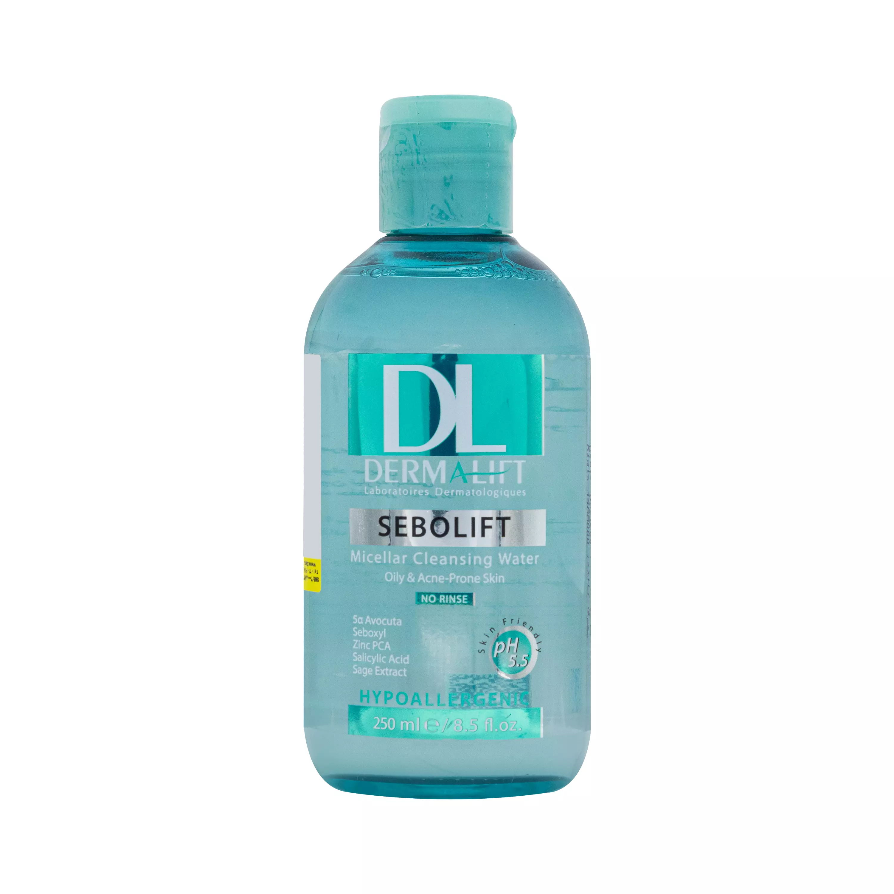 محلول پاک کننده صورت پوست چرب و جوشدار سبولیفت درمالیفت